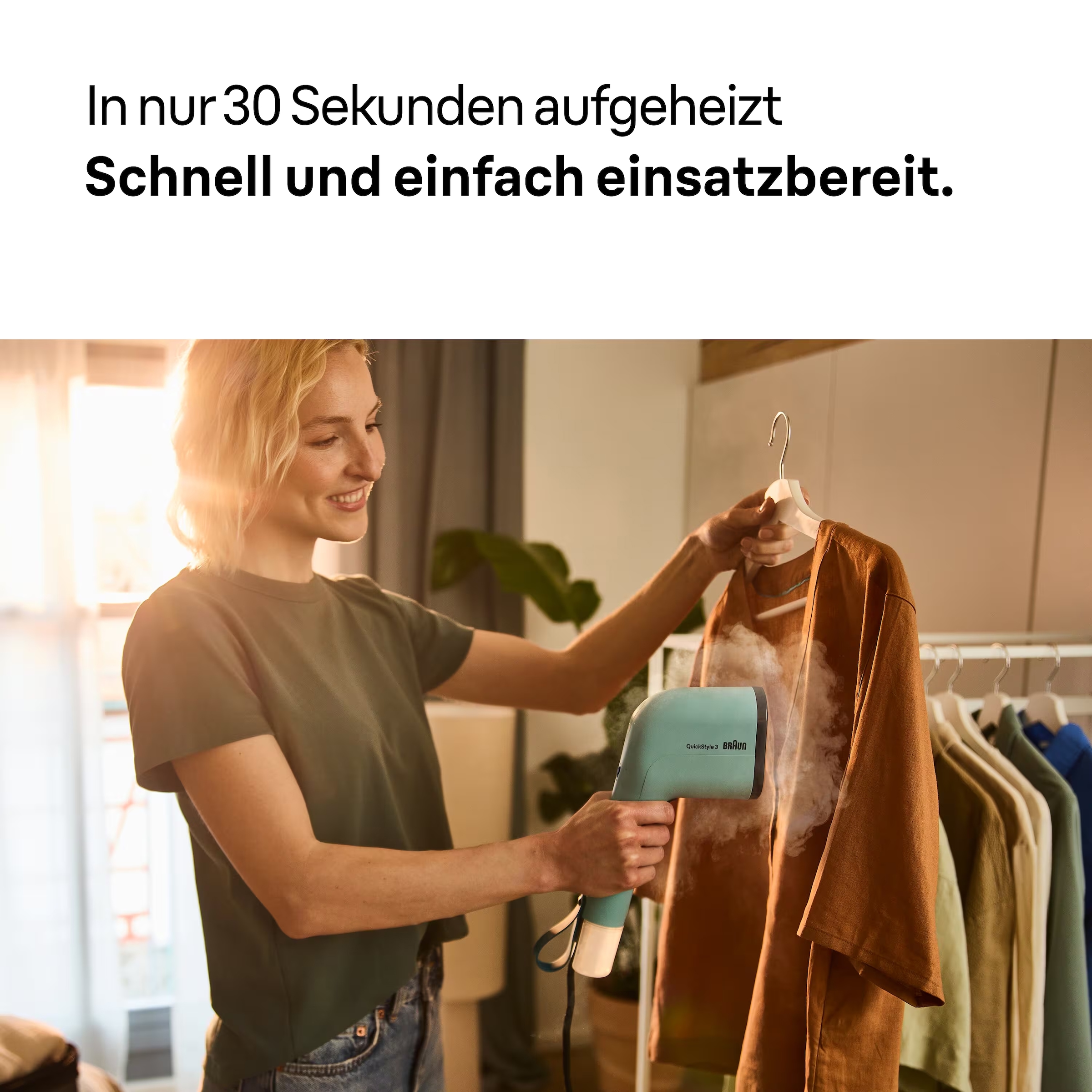 Braun Dampfbürste »QuickStyle GS 3013 GR« 1100 W