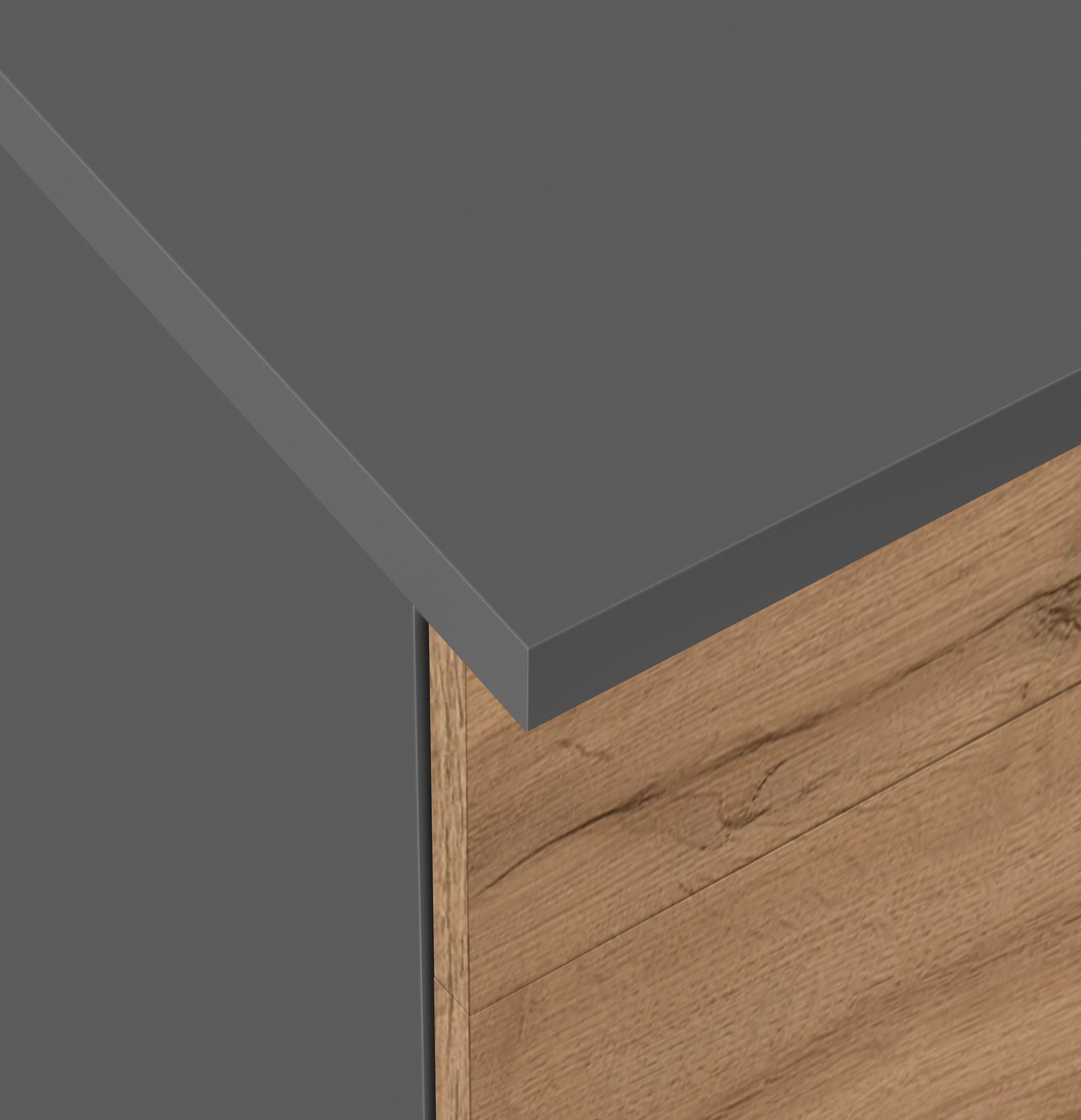 KOCHSTATION Küchenzeile »KS-Colmar« mit E-Geräten, Breite 240 cm