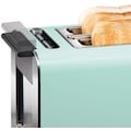 BOSCH Toaster »Styline TAT8612«, 2 kurze Schlitze, für 2 Scheiben, 860 W, mint turquoise-black grey