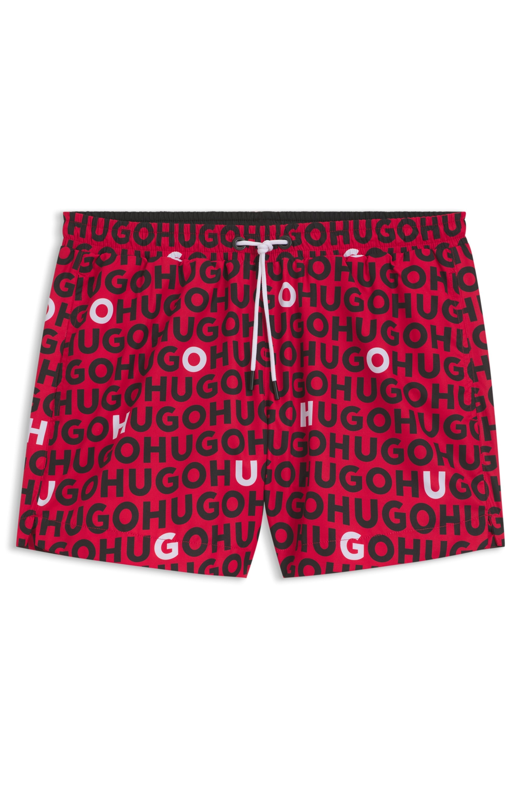 HUGO Underwear Badehose »TORTUGA«, mit Allover-Logoschriftzug