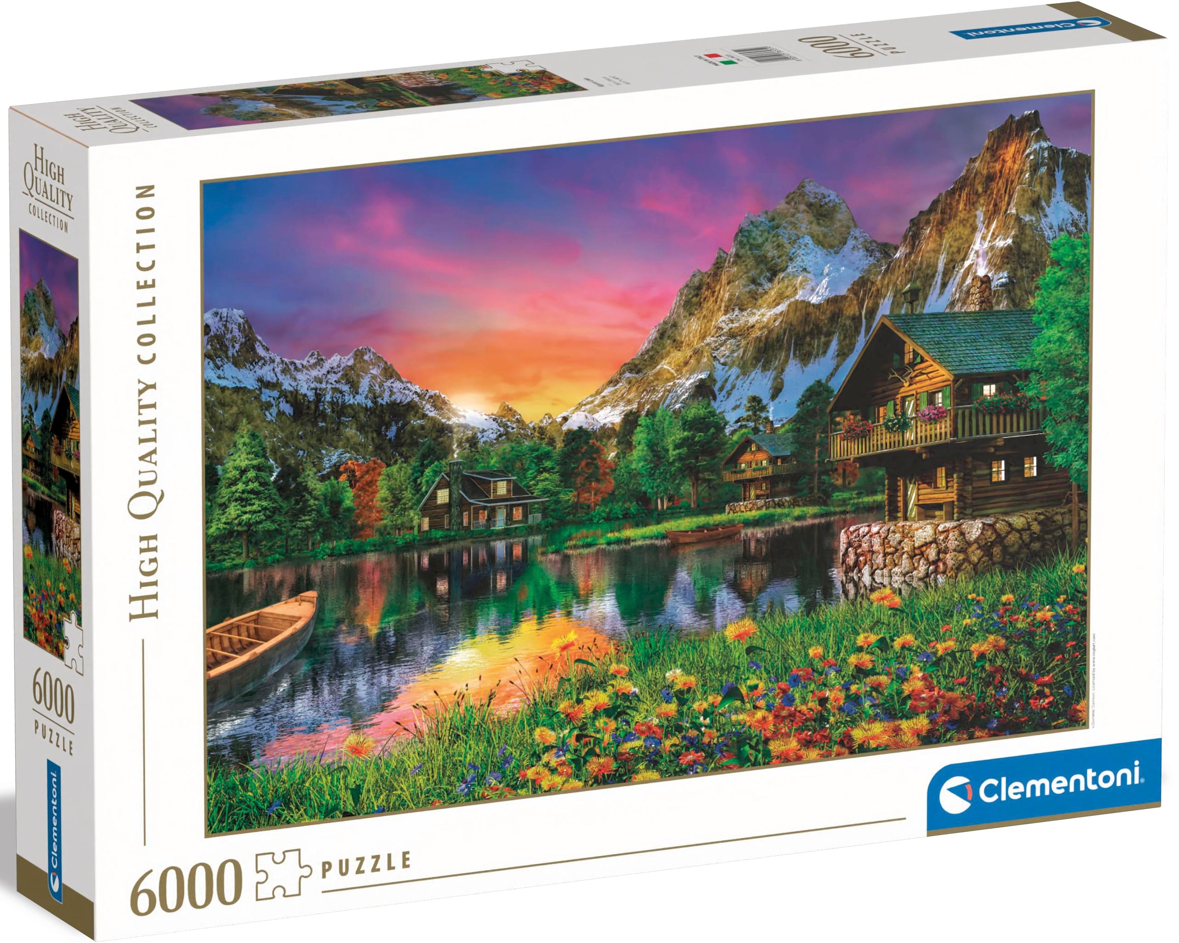 Puzzle »High Quality Collection, See in den Alpen«, Made in Europe