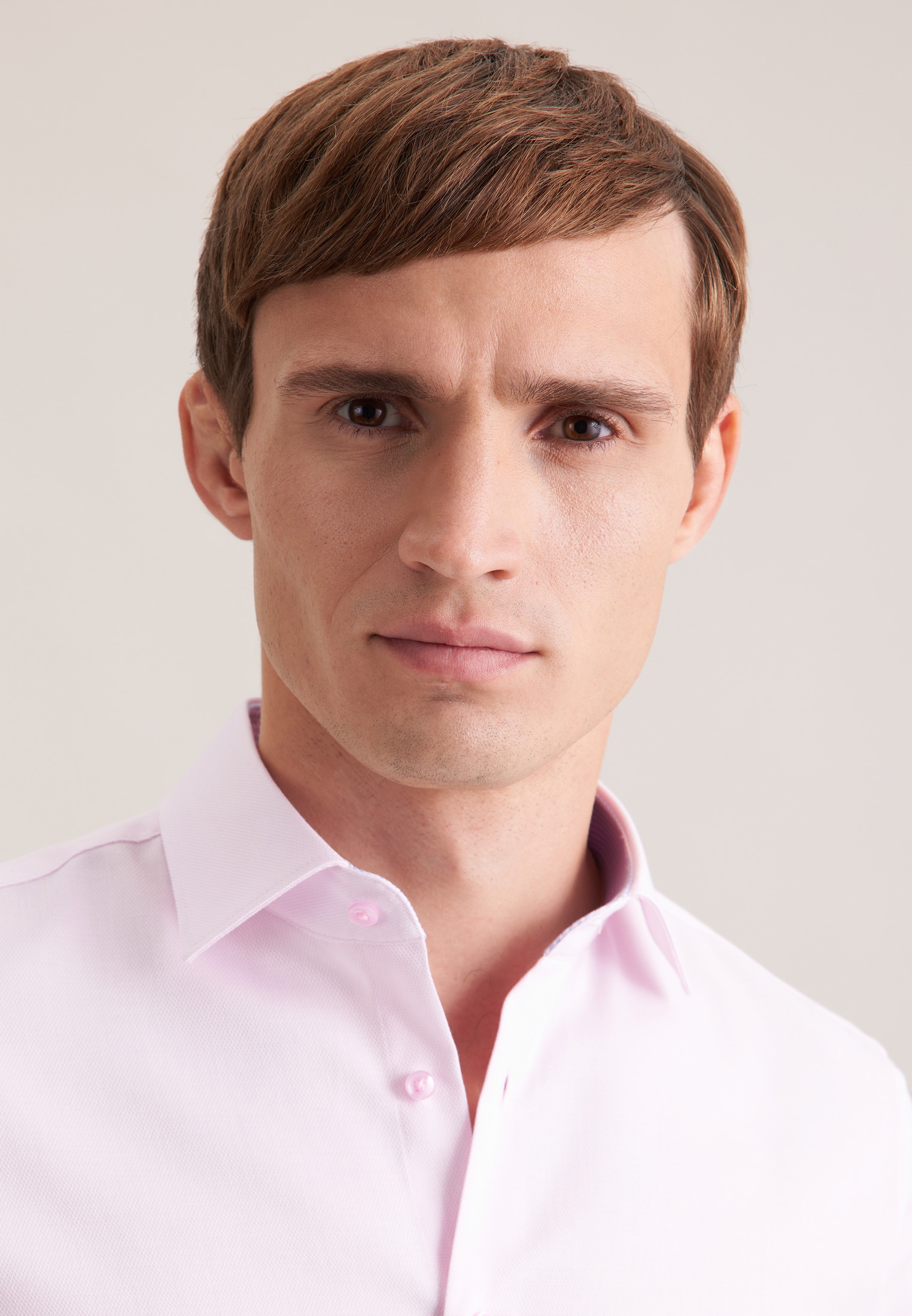 seidensticker Businesshemd »Schwarze Rose« Shaped 1/1 Extra lang Kentkragen Struktur