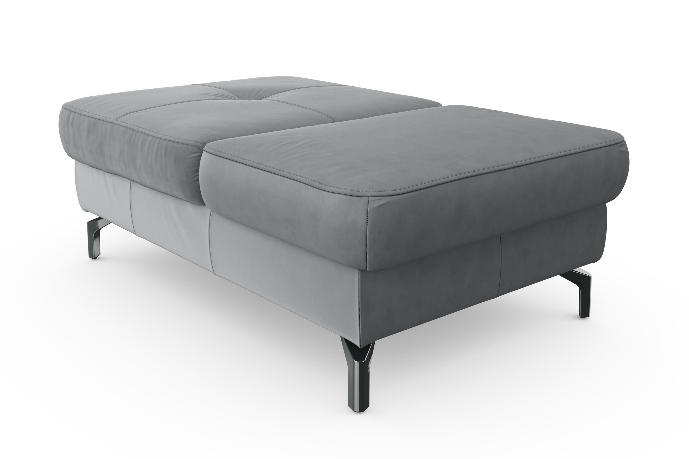 sit&more Hocker »Bendigo«, mit Klappfunktion, Bodenfreiheit 12 cm, wahlweise in 2 Fußfarben
