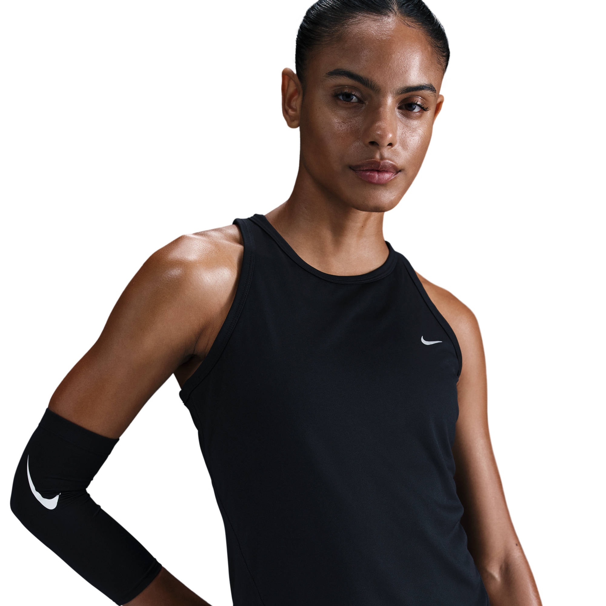 Nike Lauftop »W NK TEMPO DF TANK« abgerundeter Saum, schweißableitendes Dri-FIT-Material