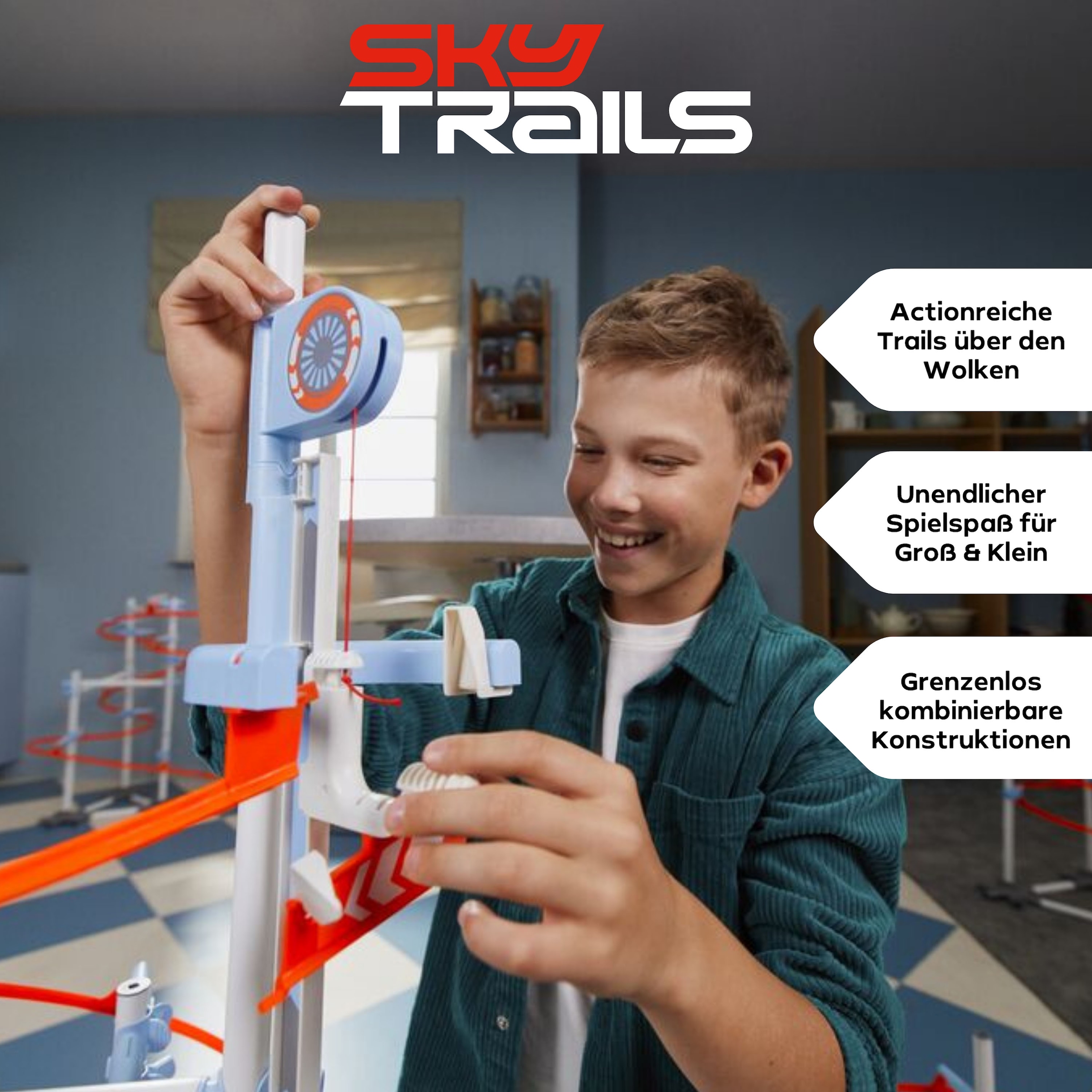 Playmobil® Konstruktions-Spielset »Air Lift e3 (71970), Sky Trails«, (45 St.), Made in Europe