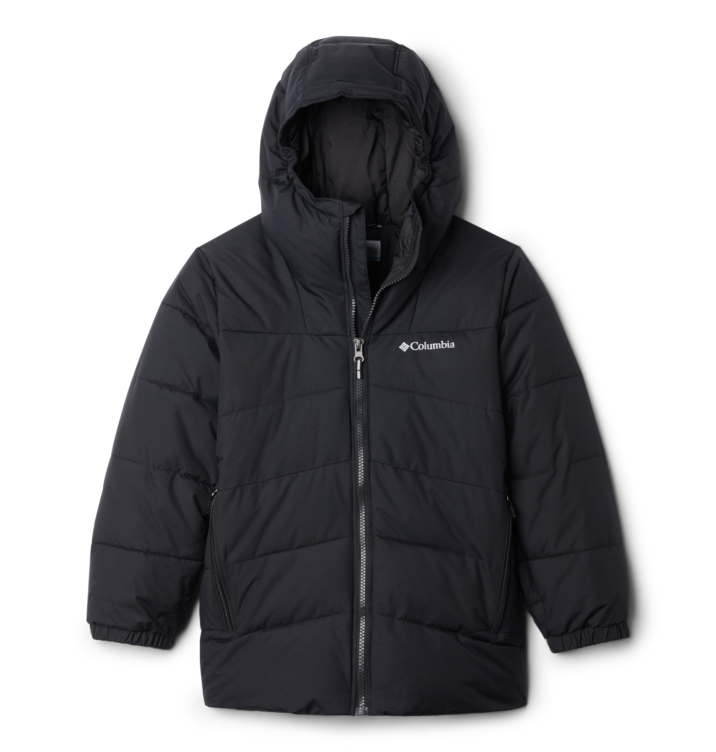 Columbia Winterjacke »ARCTIC BLAST II JACKET« 1 Stk. tlg. mit Kapuze Winterjacke für Kinder in schwarz, Größe S (128/134)