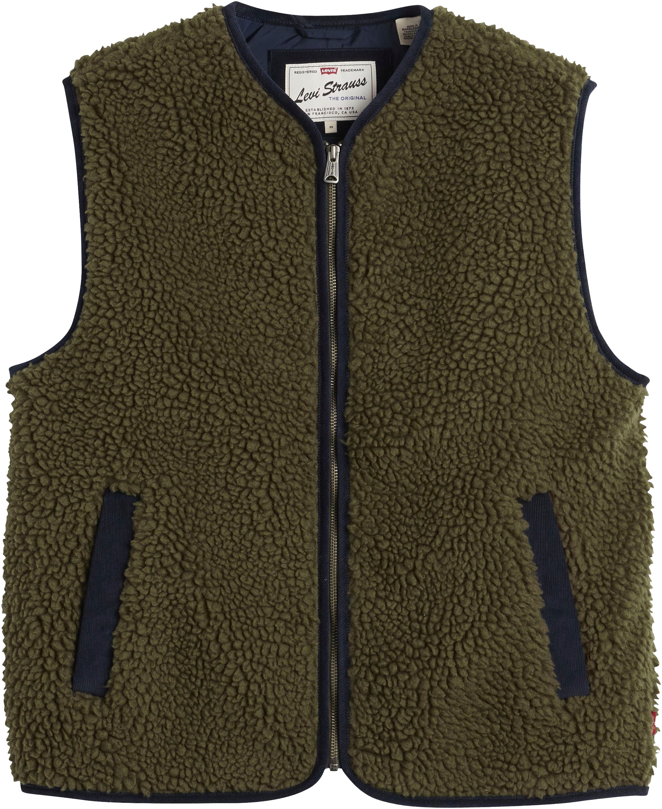 Levi's® Plüschweste »SEACLIFF SHERPA VEST« Bequeme Passform, praktischer Reißverschluss