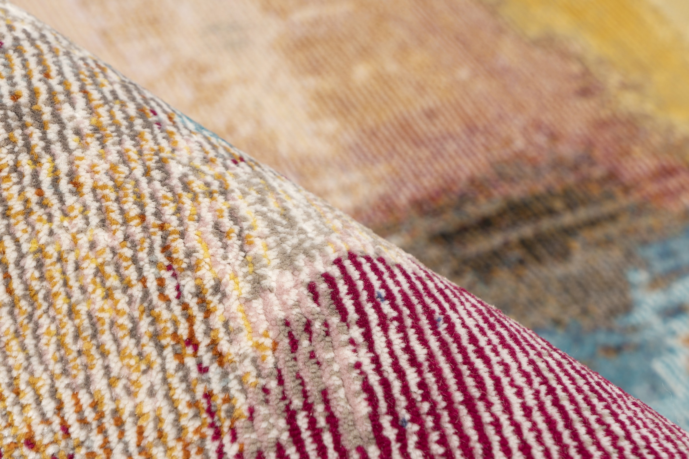 Kayoom Teppich »Blazing Star« rechteckig 10 mm Höhe abstrakter Kurzflor, Wohnzimmer