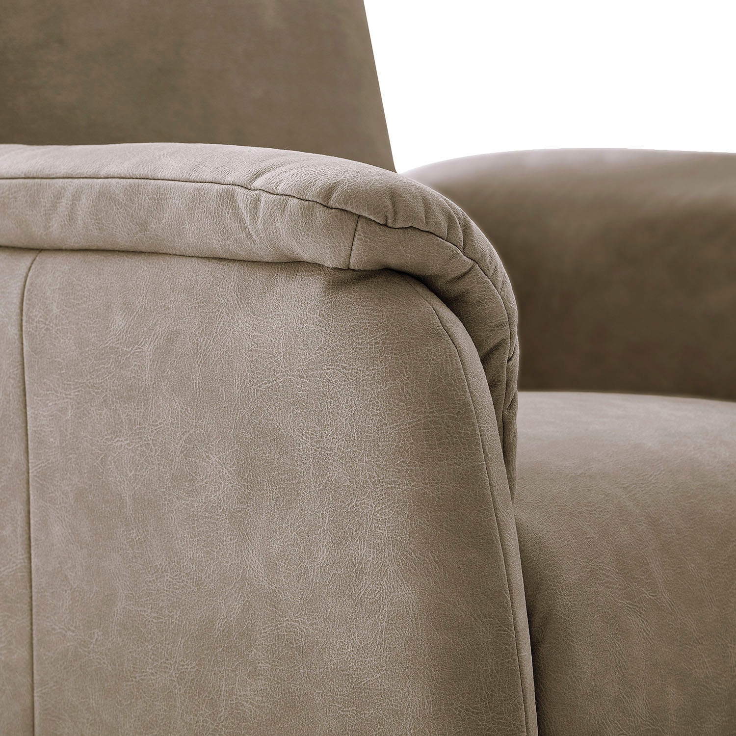 CALIZZA INTERIORS Relaxsessel »Topas«, inklusiver stufenloser Kopfteilverstellung und mit Verstellung