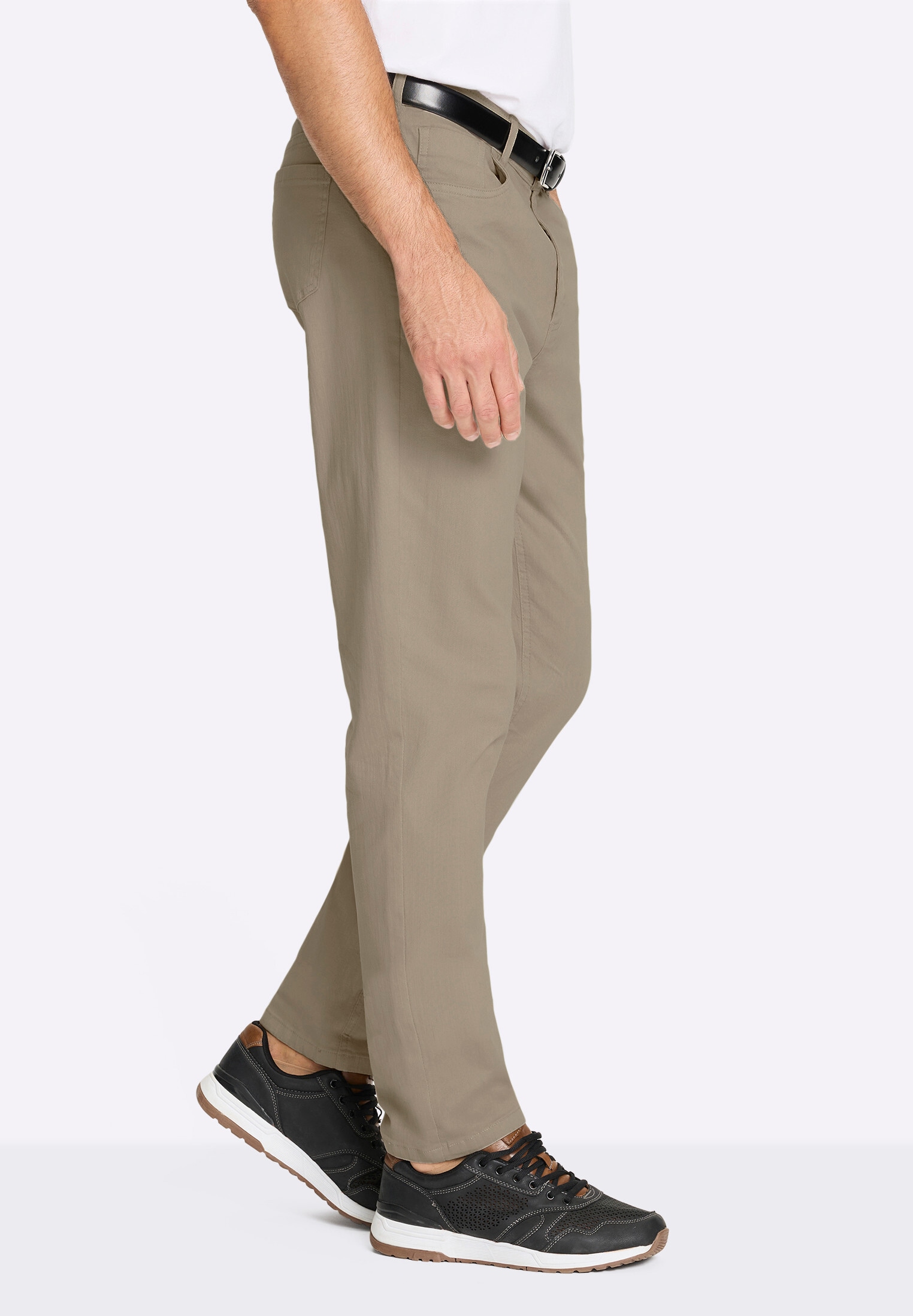 Witt Stoffhose »Hose 5-Pocket-Hose mit Minimal-Print am Saum«