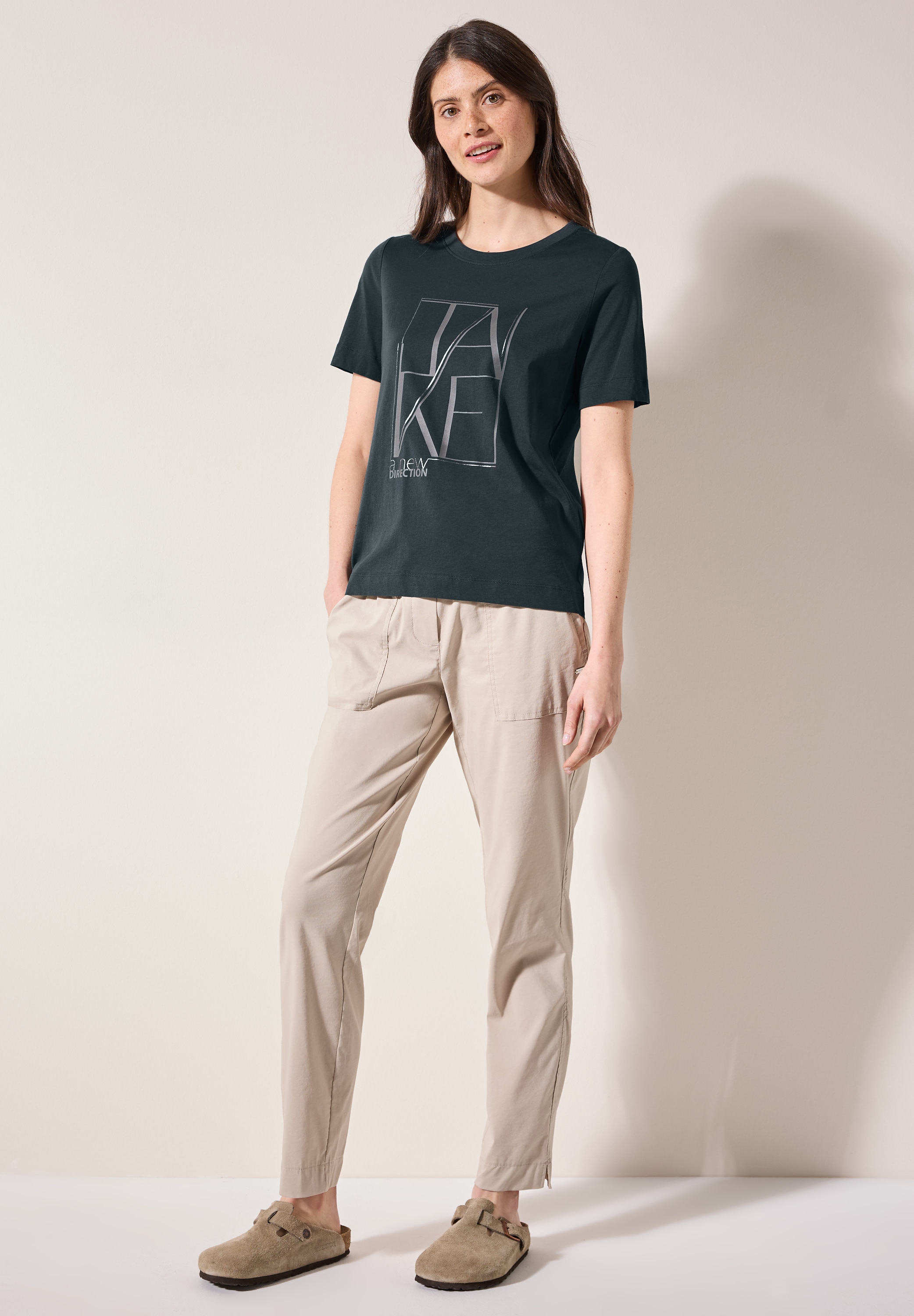 Cecil Print-Shirt, mit Artwork