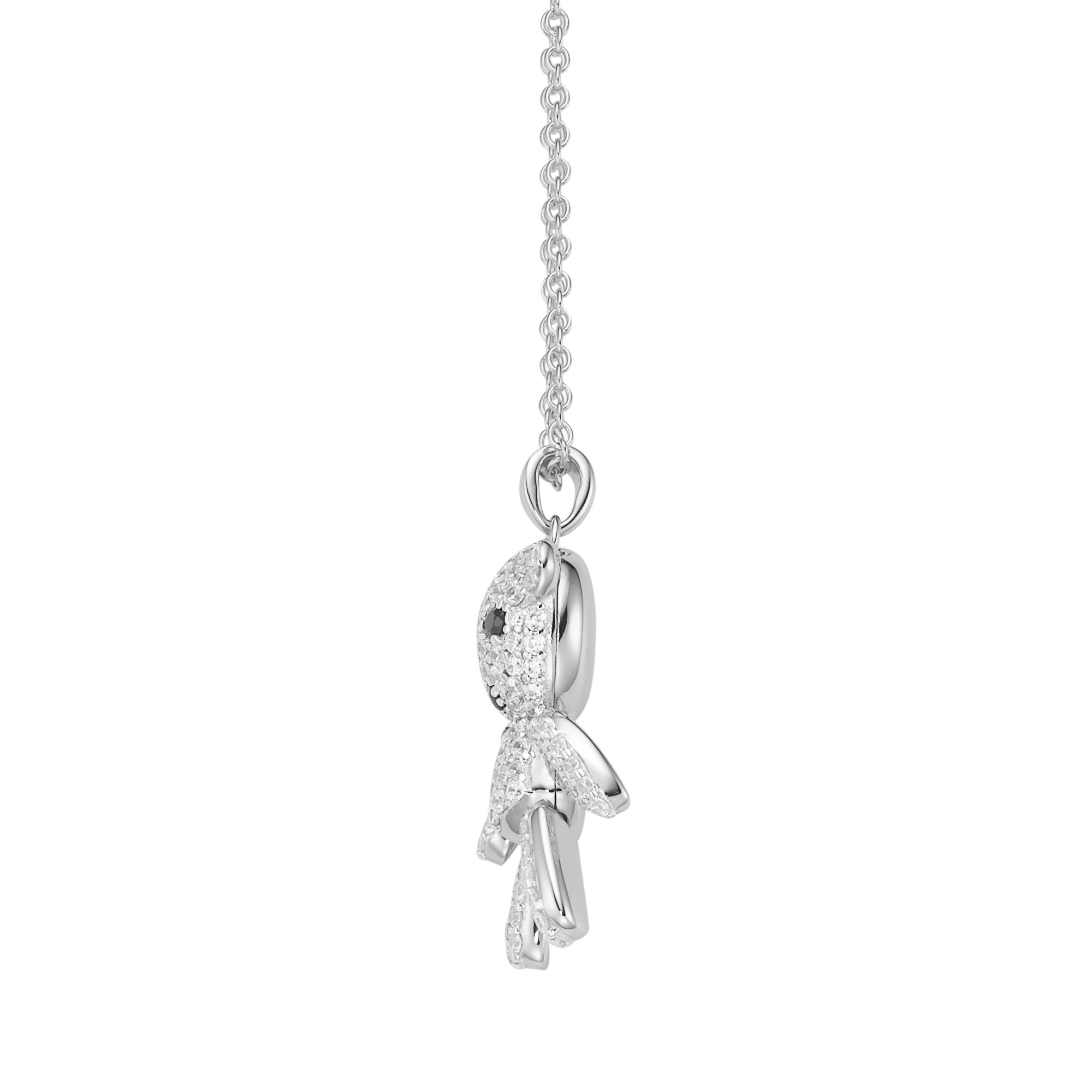 GIORGIO MARTELLO MILANO Kette mit Anhänger »Kette Anhänger Bär mit Zirkonia, Silber 925«