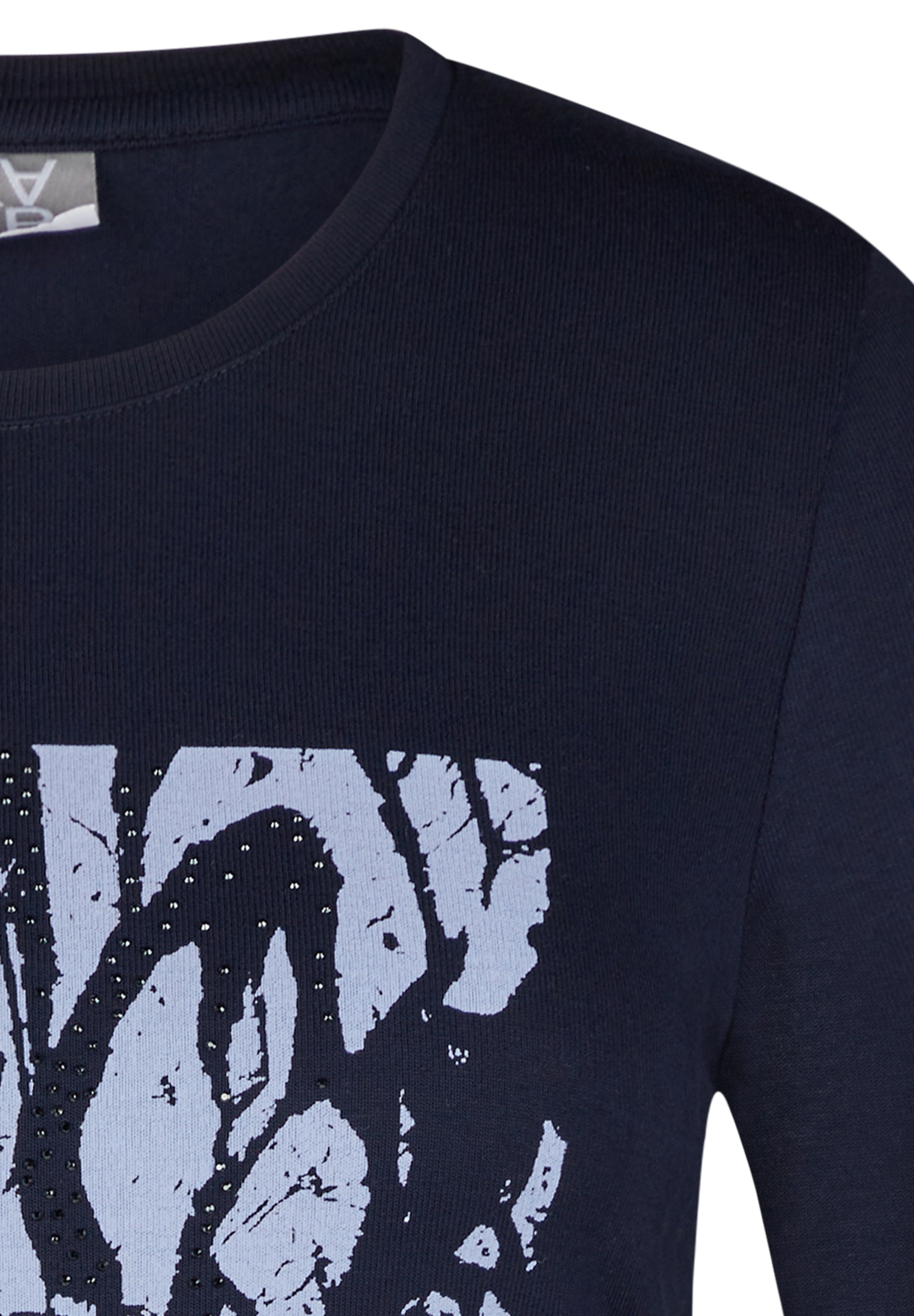 Rabe Langarmshirt, mit Frontprint