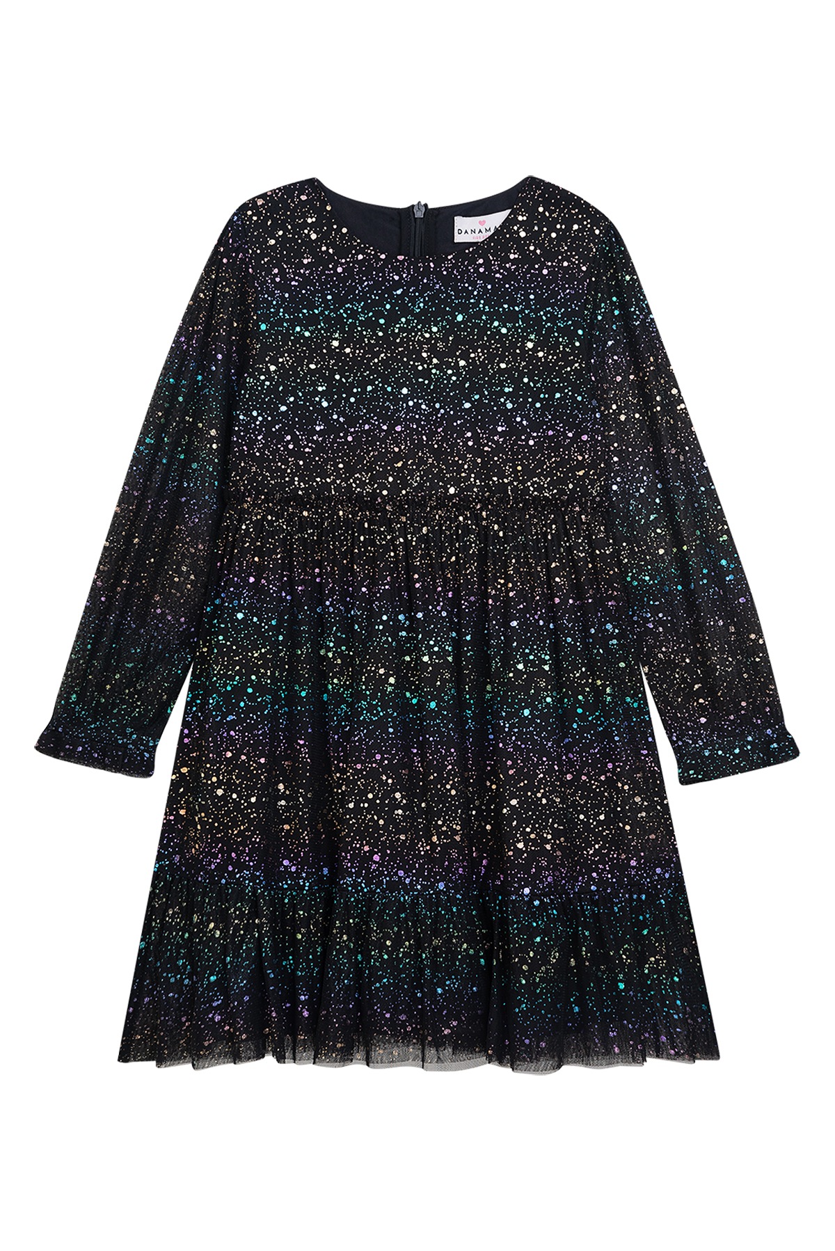 Danamade Mädchen Jerseykleid »Dresses dminel« in schwarz, Größe 134