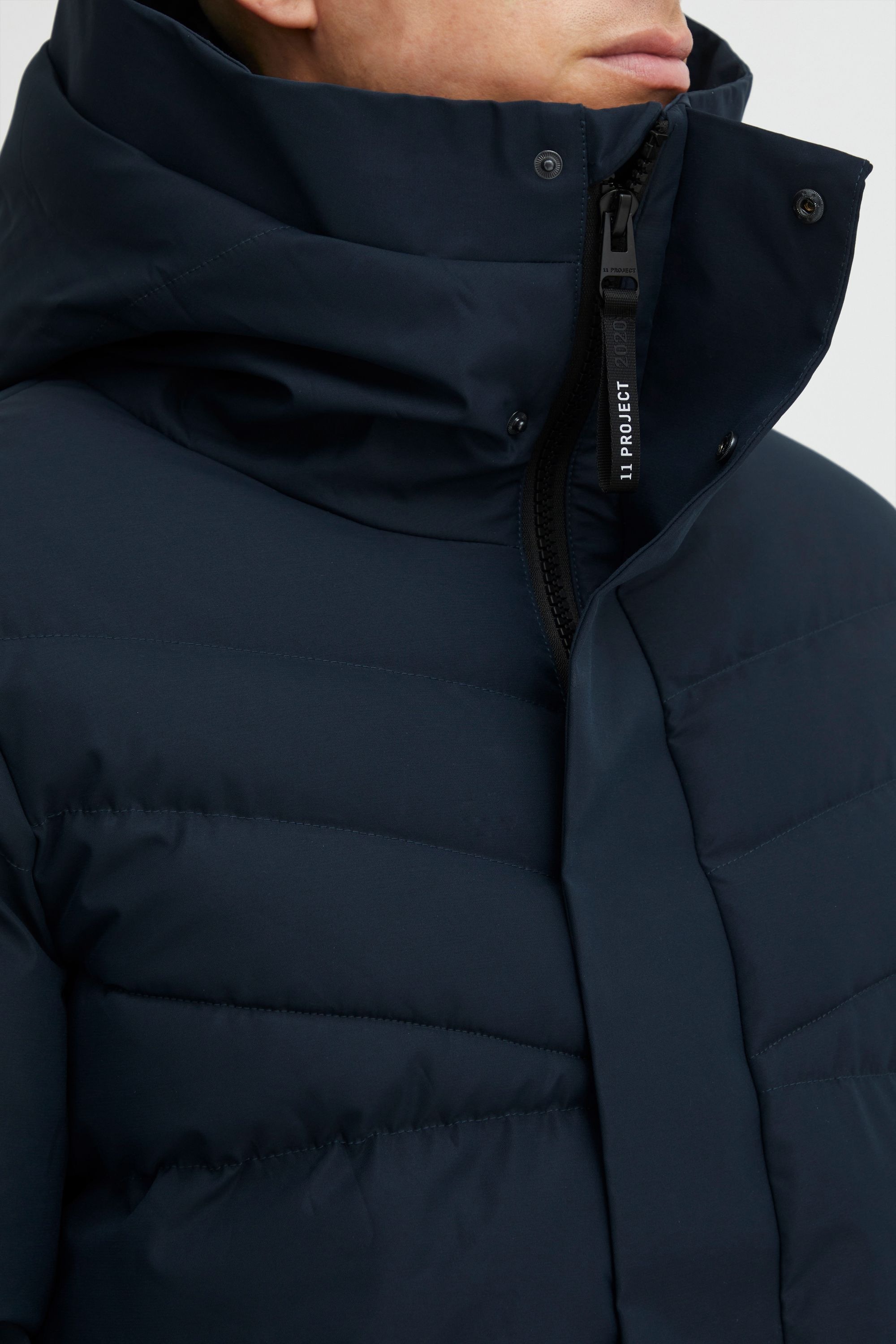 11 Project Steppjacke »Steppjacke PRDemir«, mit Kapuze