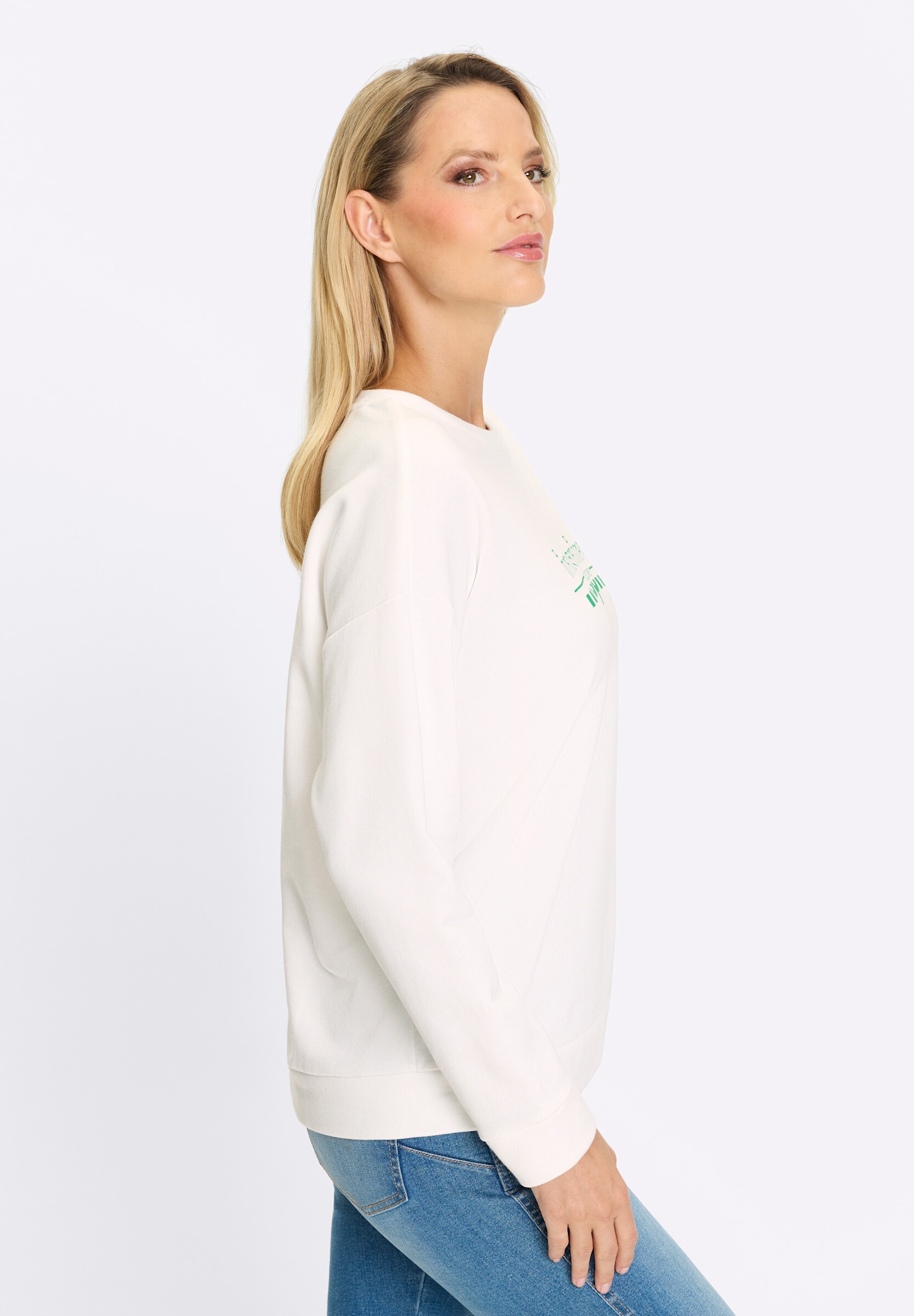 heine Sweatshirt »Sweatshirt Sweatshirt mit Aufdruck«
