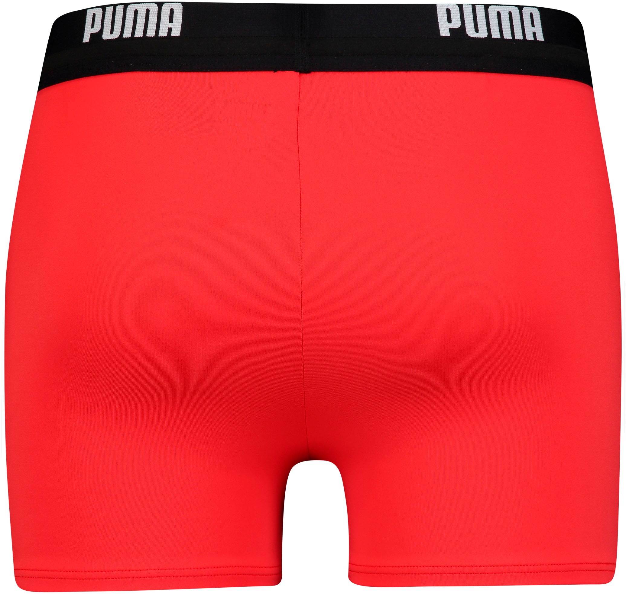 PUMA Badepants »PUMA SWIM MEN LOGO SWIM TRUNK«, elastischer Logobund mit integriertem Kordelzug