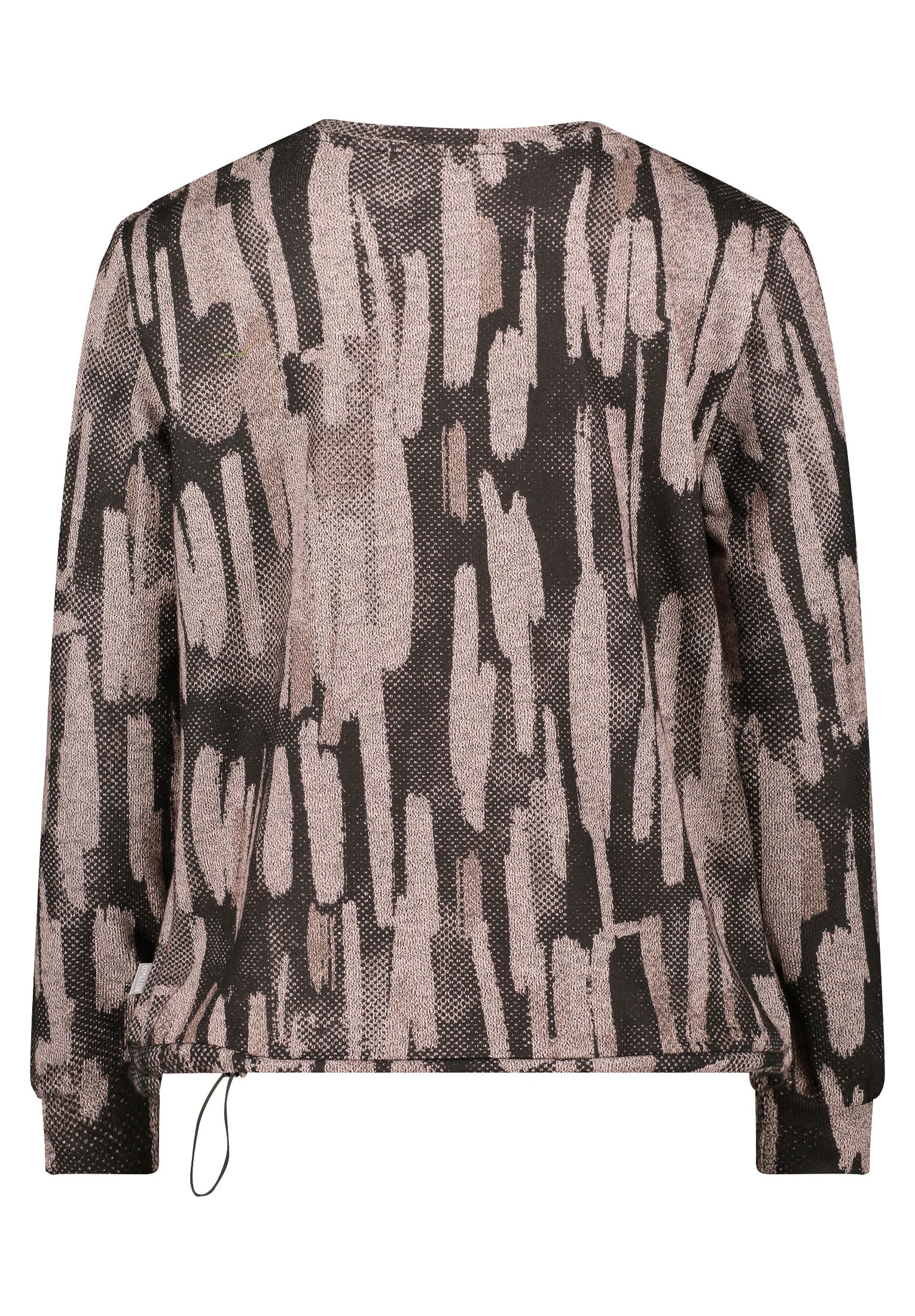 Betty&Co Langarmshirt »Casual-Shirt mit Tunnelzug«