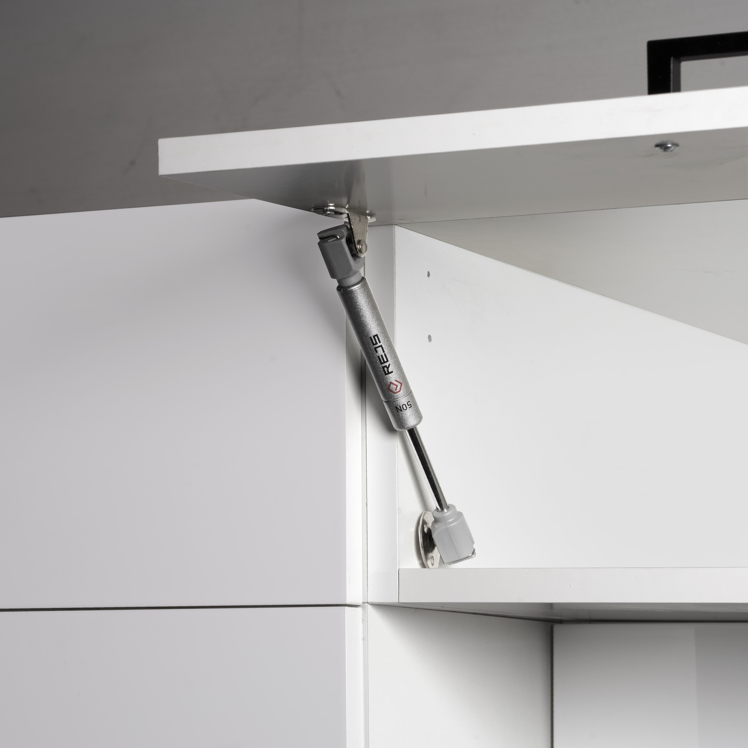 KOCHSTATION Küchenzeile »Luna, Einbauküche, Zeilenküche, mit Soft-Close Funktion, Made in Italy« Breite 300 cm ohne E-Geräte, mit Spüle+Siphon und Aufsatz