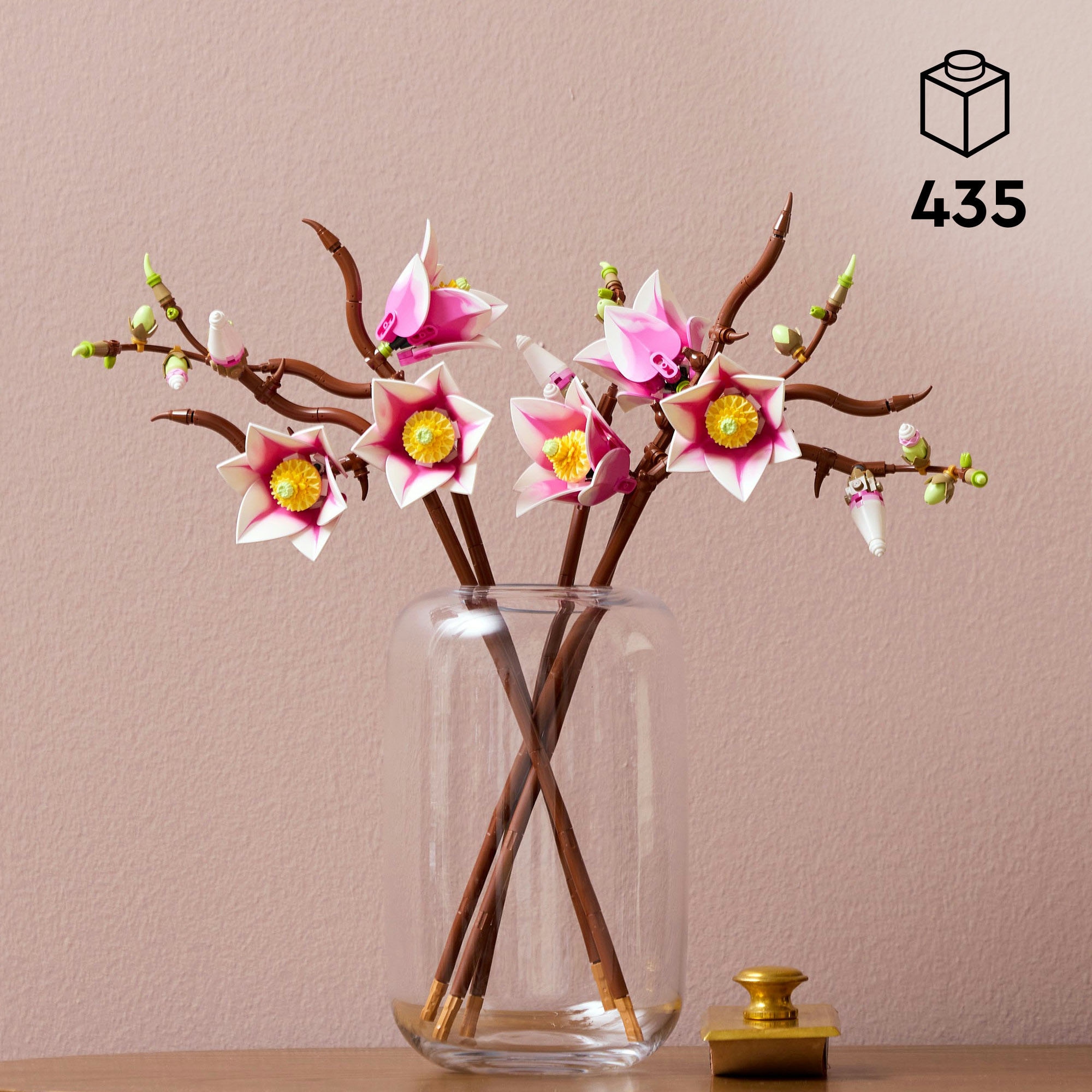 LEGO® Konstruktionsspielsteine »Magnolienzweige (11510), LEGO Botanicals«