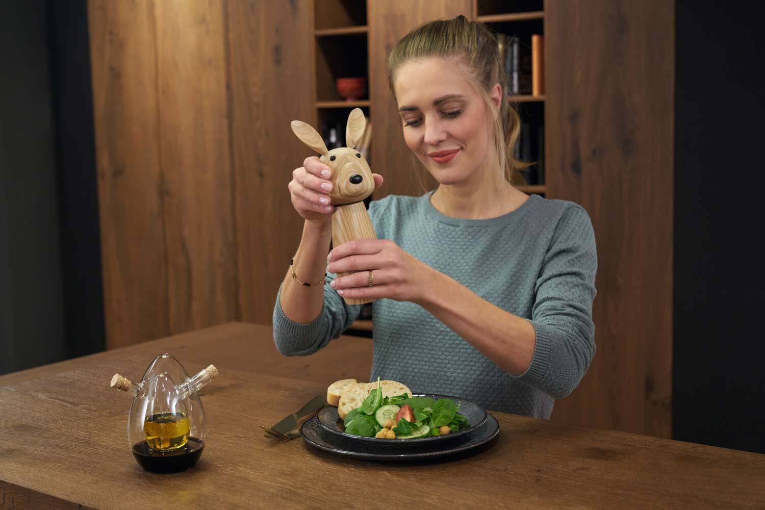 LEONARDO Gewürzmühle »Gewürzmühlen Cucina 2er Set braun«