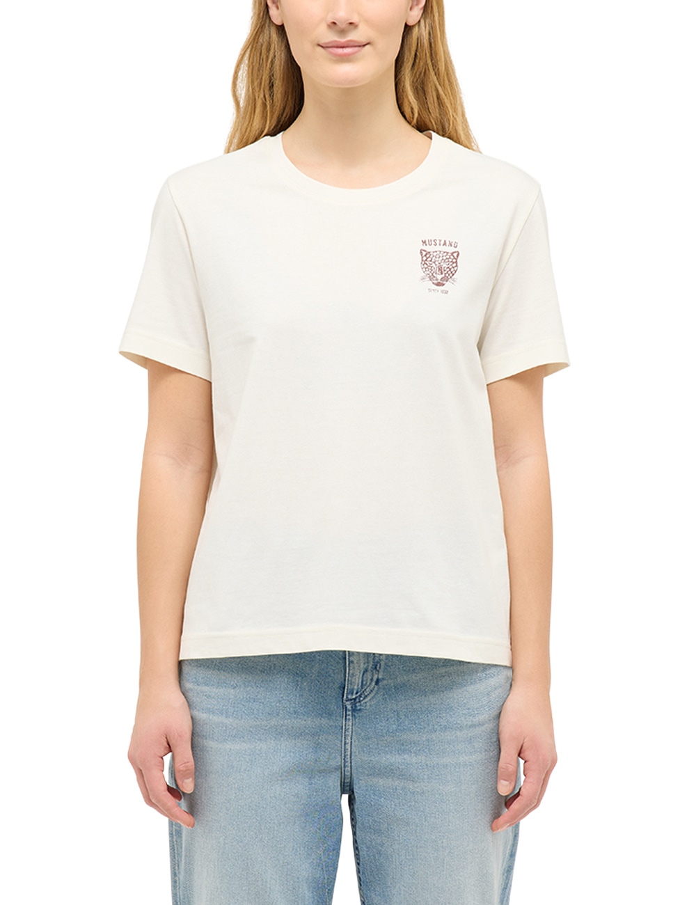 MUSTANG Kurzarmshirt »Damen Style Floris«