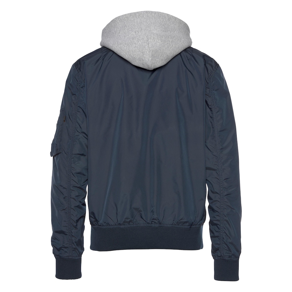 Alpha Industries Bomberjacke »MA-1 TT HOOD«, mit Kapuze