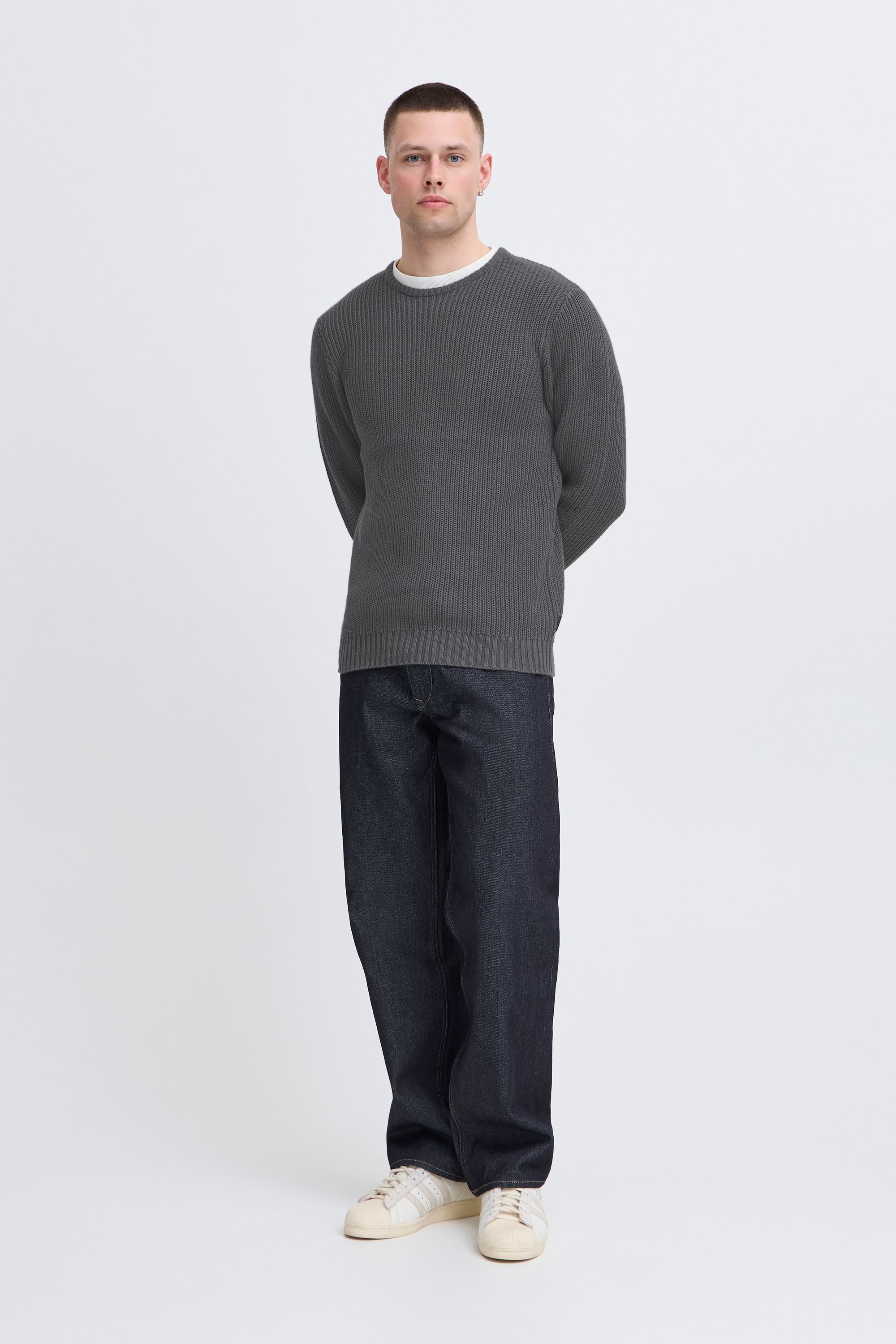 Blend Strickfleece-Pullover »Strickpullover BHDENO«