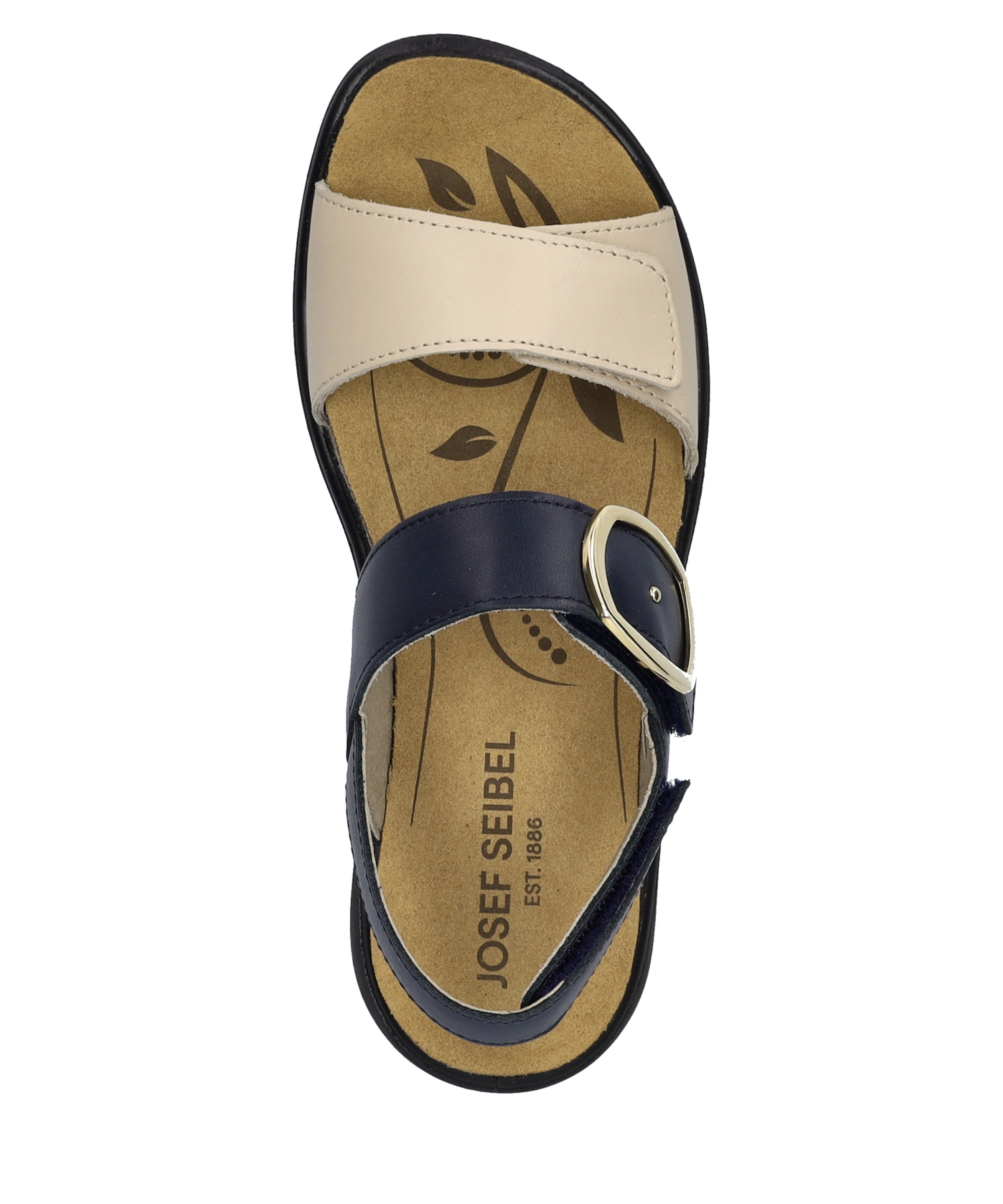 Josef Seibel Sandale »Ibiza 12, creme-dunkelblau«