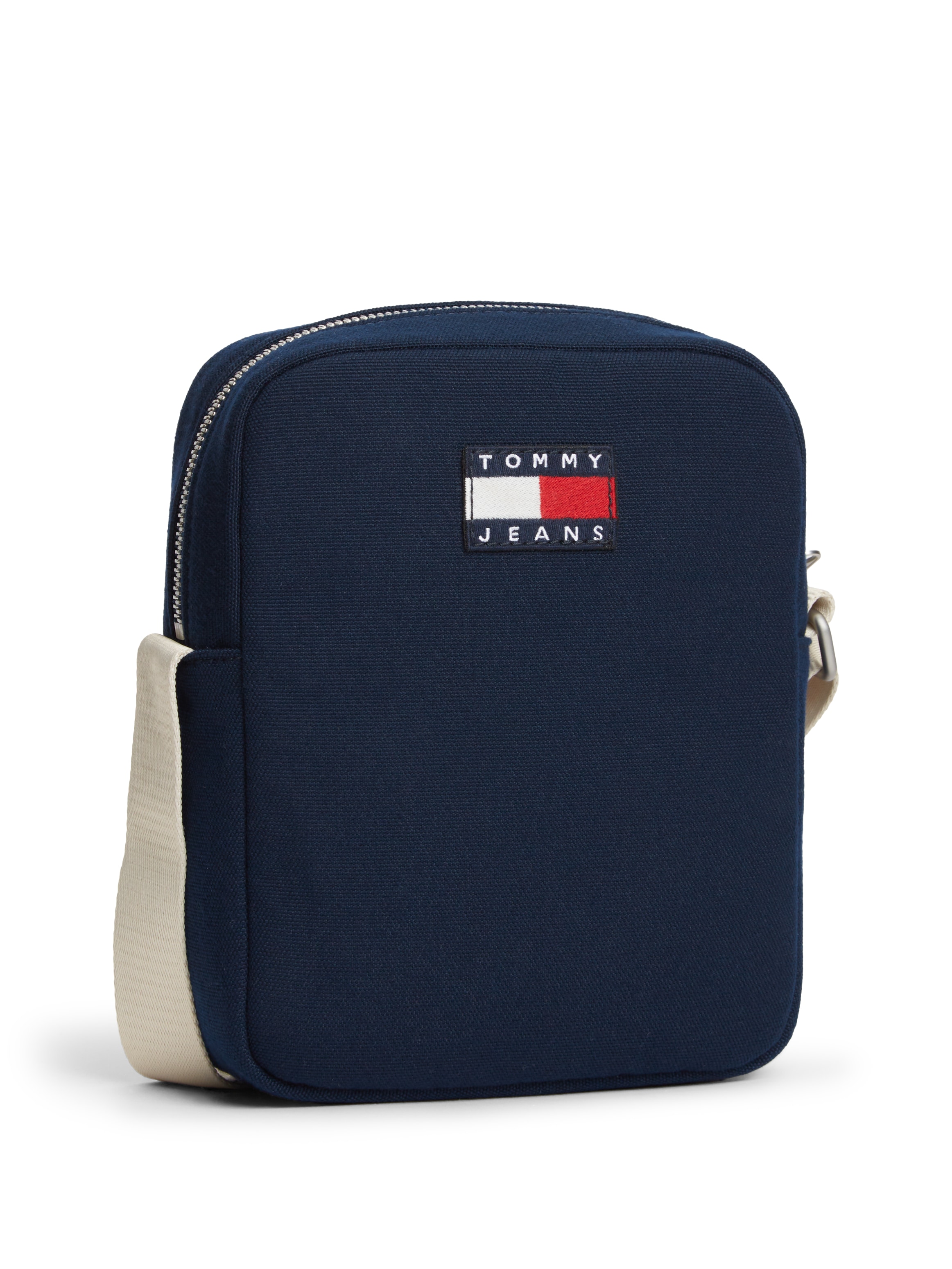 Tommy Jeans Umhängetasche »TJM BOLD VARSITY REPORTER« Unisex Schultertasche, Mini-Bag, Cross-Body Bag mit Logoschriftzug