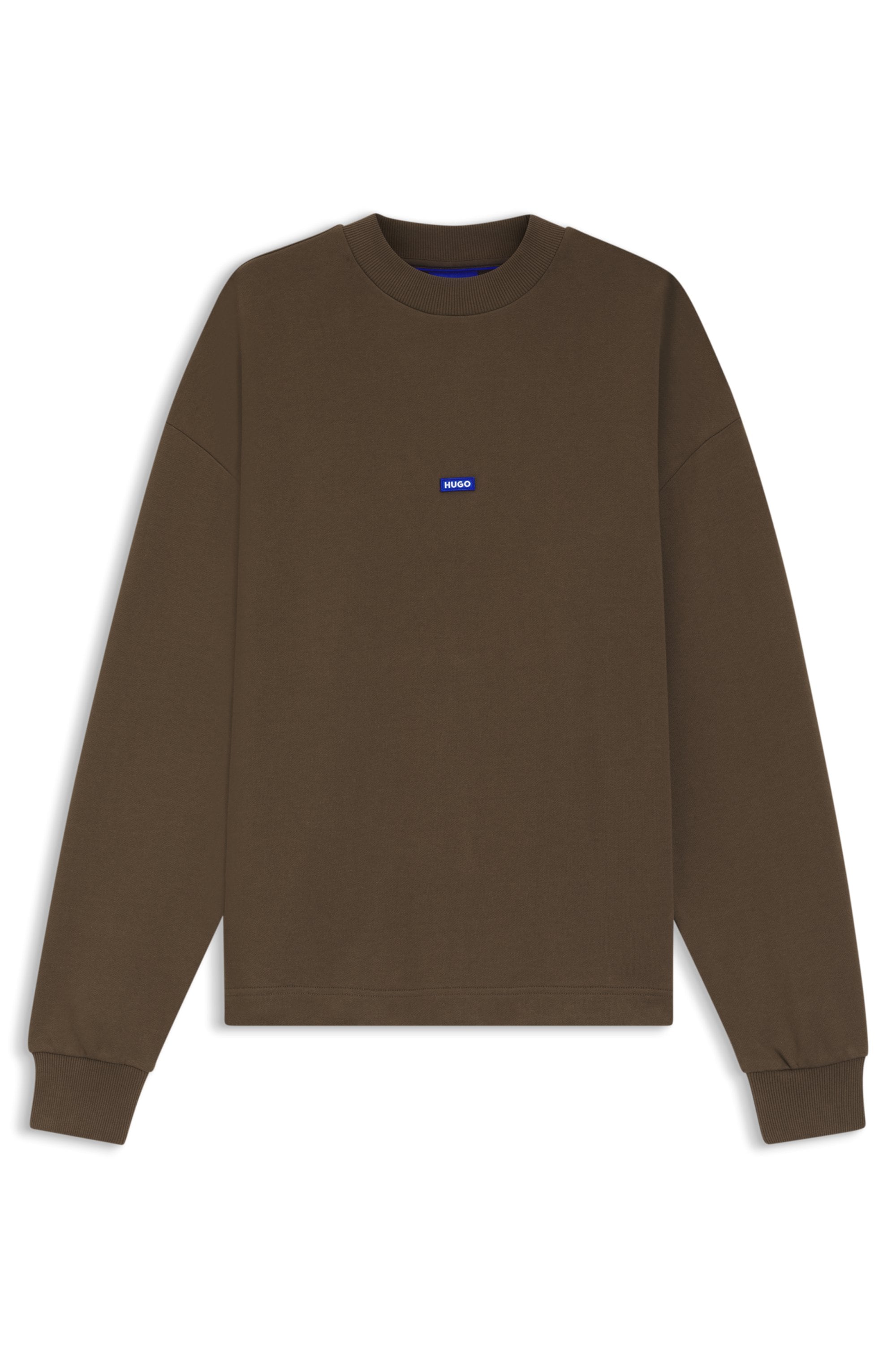 HUGO Sweatshirt »Nedro«, Rundhalsausschnitt, Regular Fit,  Logo-Patch
