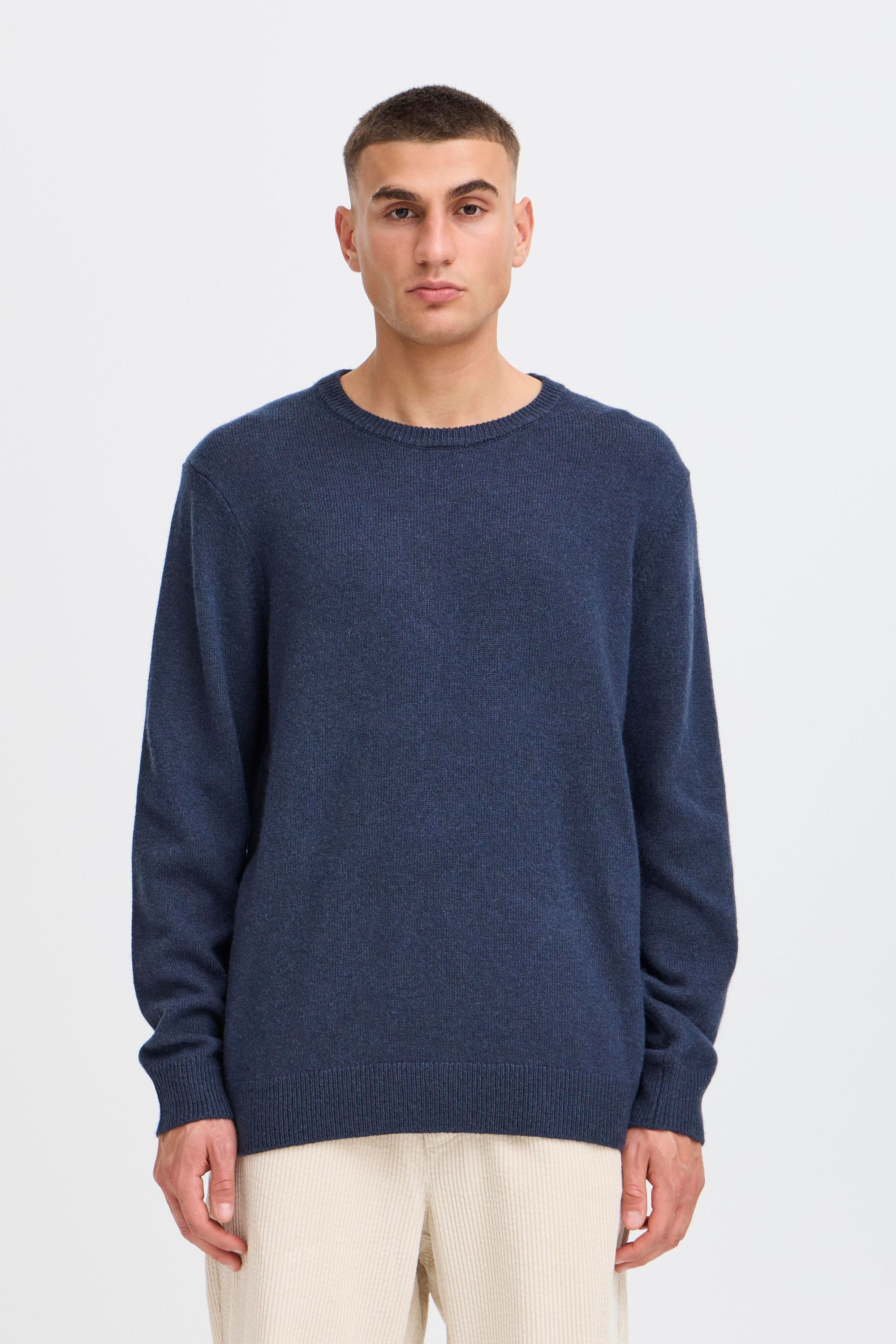 !Solid Strickfleece-Pullover »Strickpullover SDRICK«