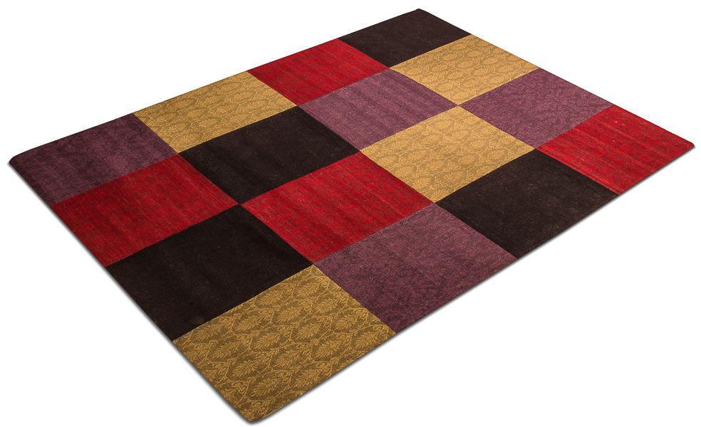 morgenland Teppich »Patchwork Teppich - Weys - rechteckig«, rechteckig, 6 mm Höhe, Sehr weicher Flor
