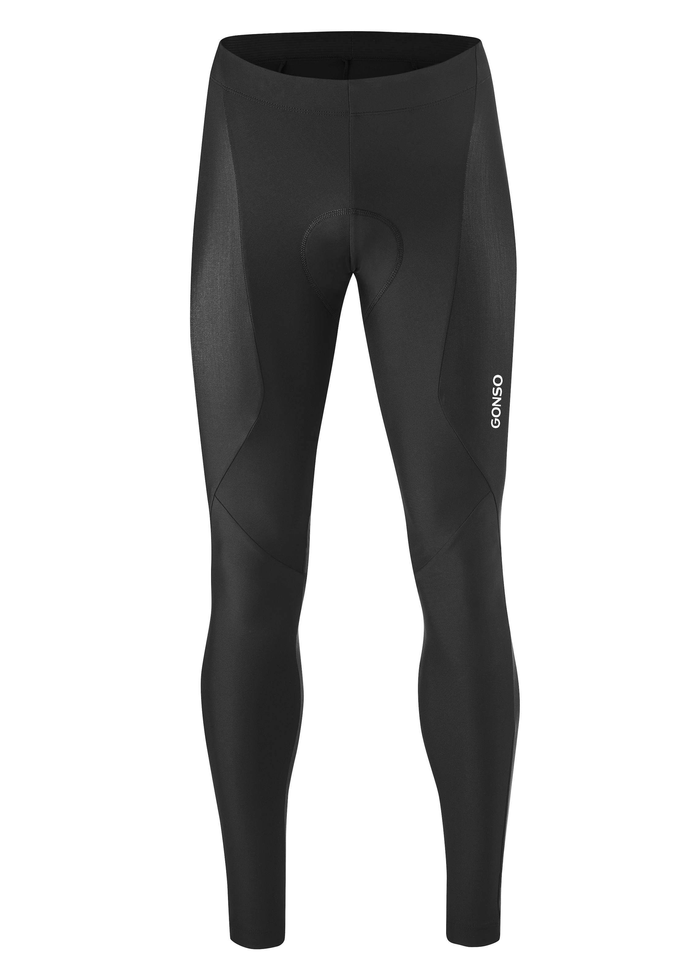 Gonso Fahrradhose »Essential Tight SC M«, Herren Radhose lang, atmungsaktive Radlerhose, Sitzpolster, Tight Fit