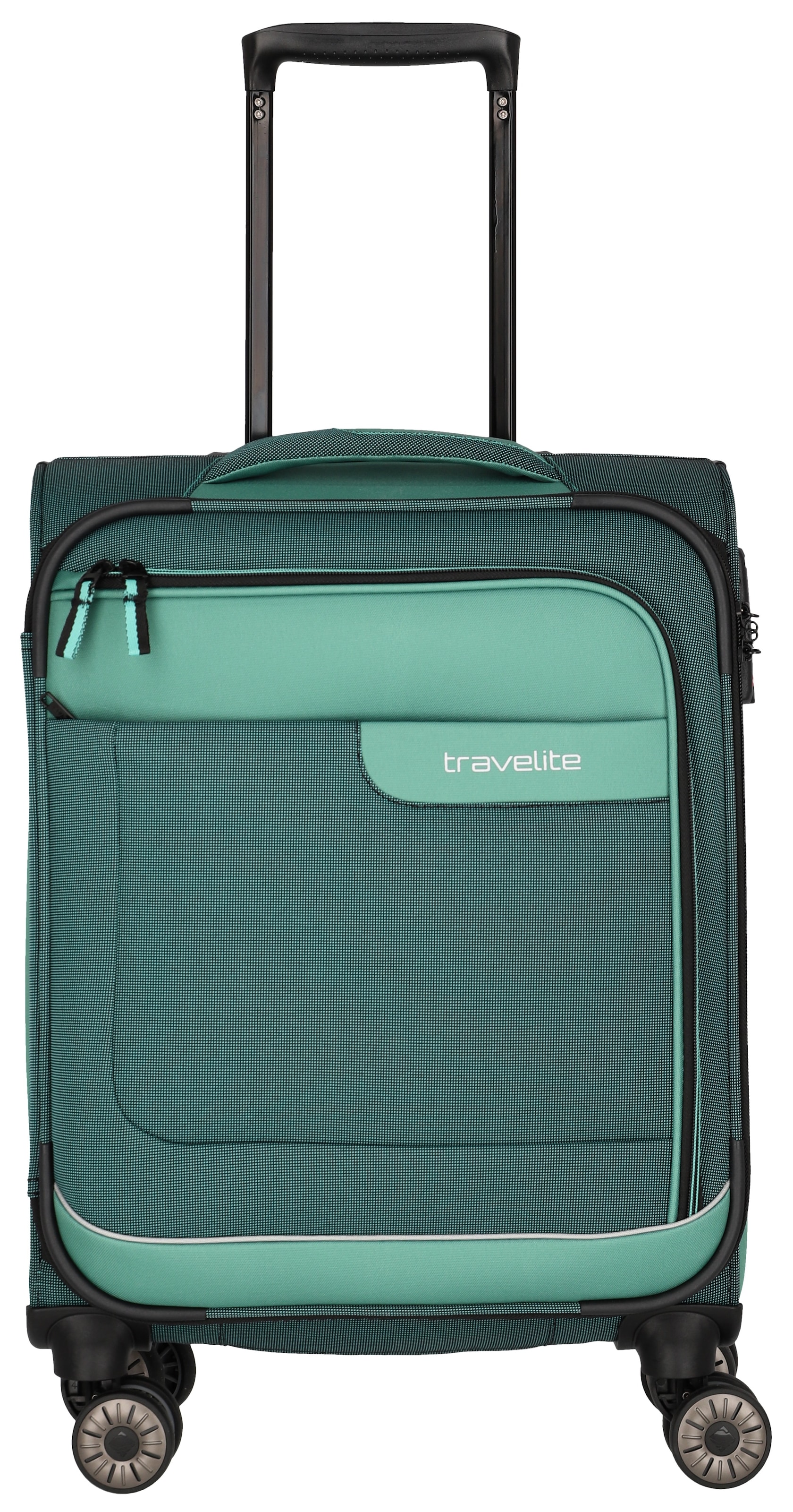 travelite Weichgepäck-Trolley »VIIA, verschiedene Größen und Farben« 34 l 4 Rollen Reisegepäck Trolley Koffer Weichgepäck TSA Schloss