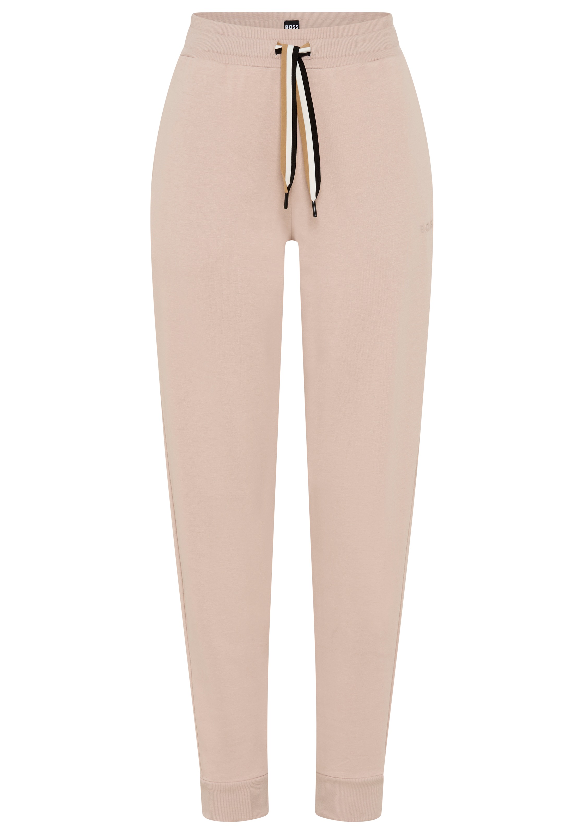 BOSS Relaxhose »CP Stripe_Pants Cuff«  mit kontrastfarbener Kordel
