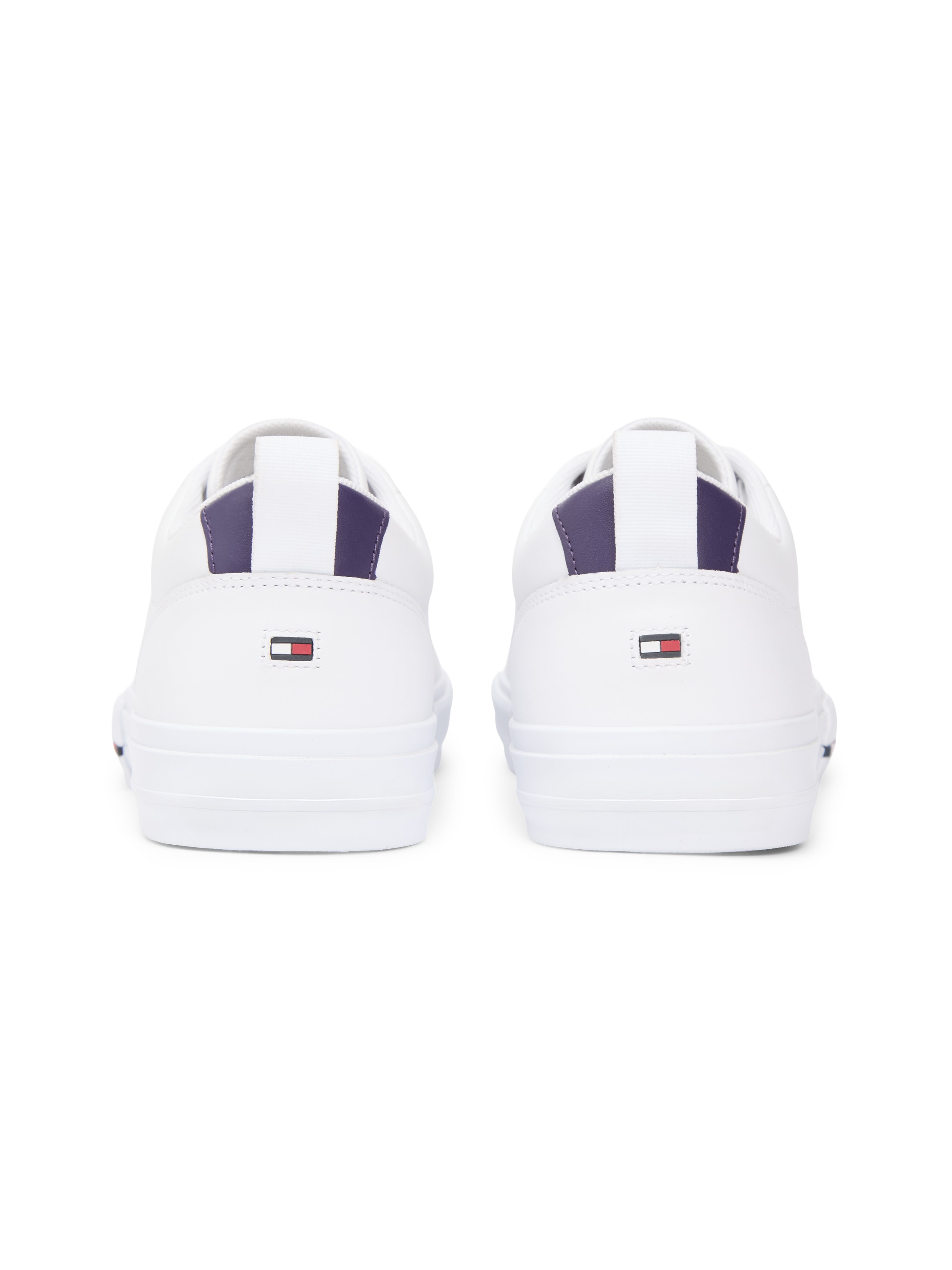 Tommy Hilfiger Sneaker »HARLEM STREET LTH«  Freizeitschuh, Halbschuh, Schnürschuh mit TH-Logo -klein ausfallend