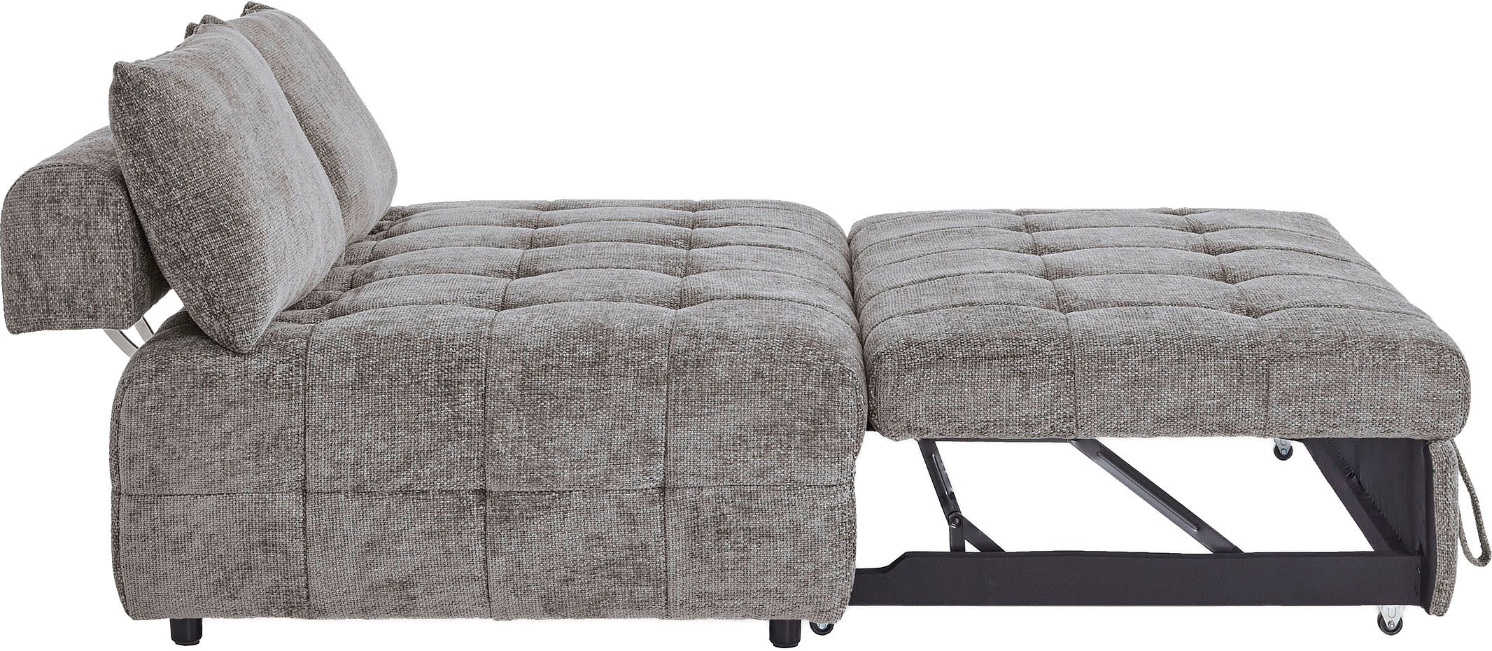ATLANTIC home collection Schlafsofa 2-Sitzer Schlafsofa mit Sitztiefenverstellung (2x)