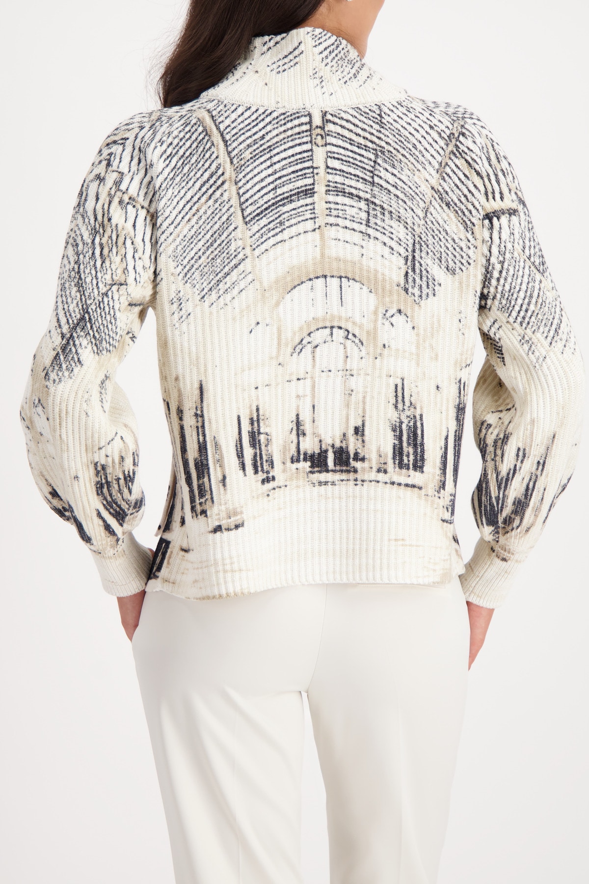 Monari Strickpullover »Pullover Gallery allover«