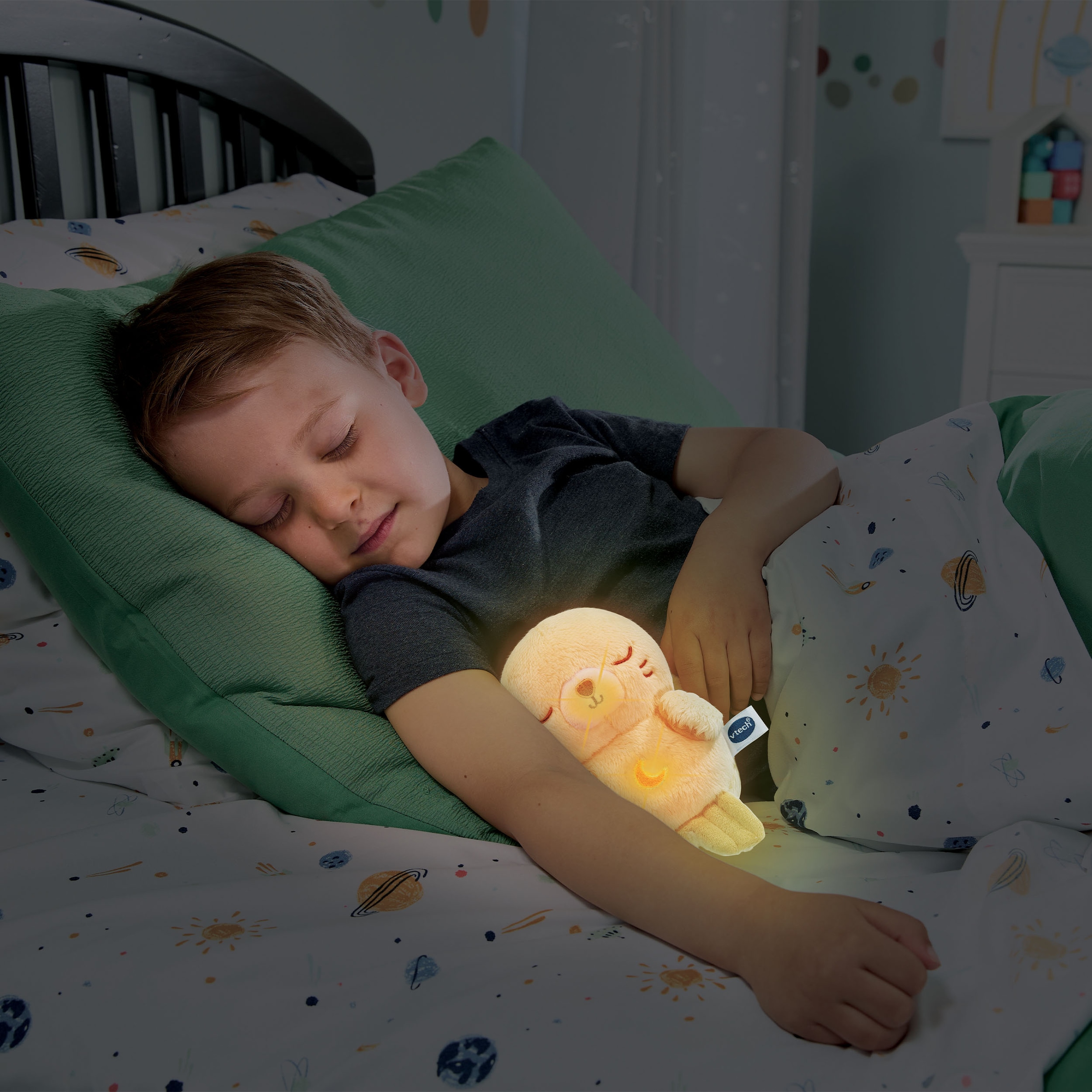 Vtech® Plüschfigur »Vtech Baby, Kuschel-Robbi« Einschlafhilfe mit Naturgeräuschen und klassischer Musik