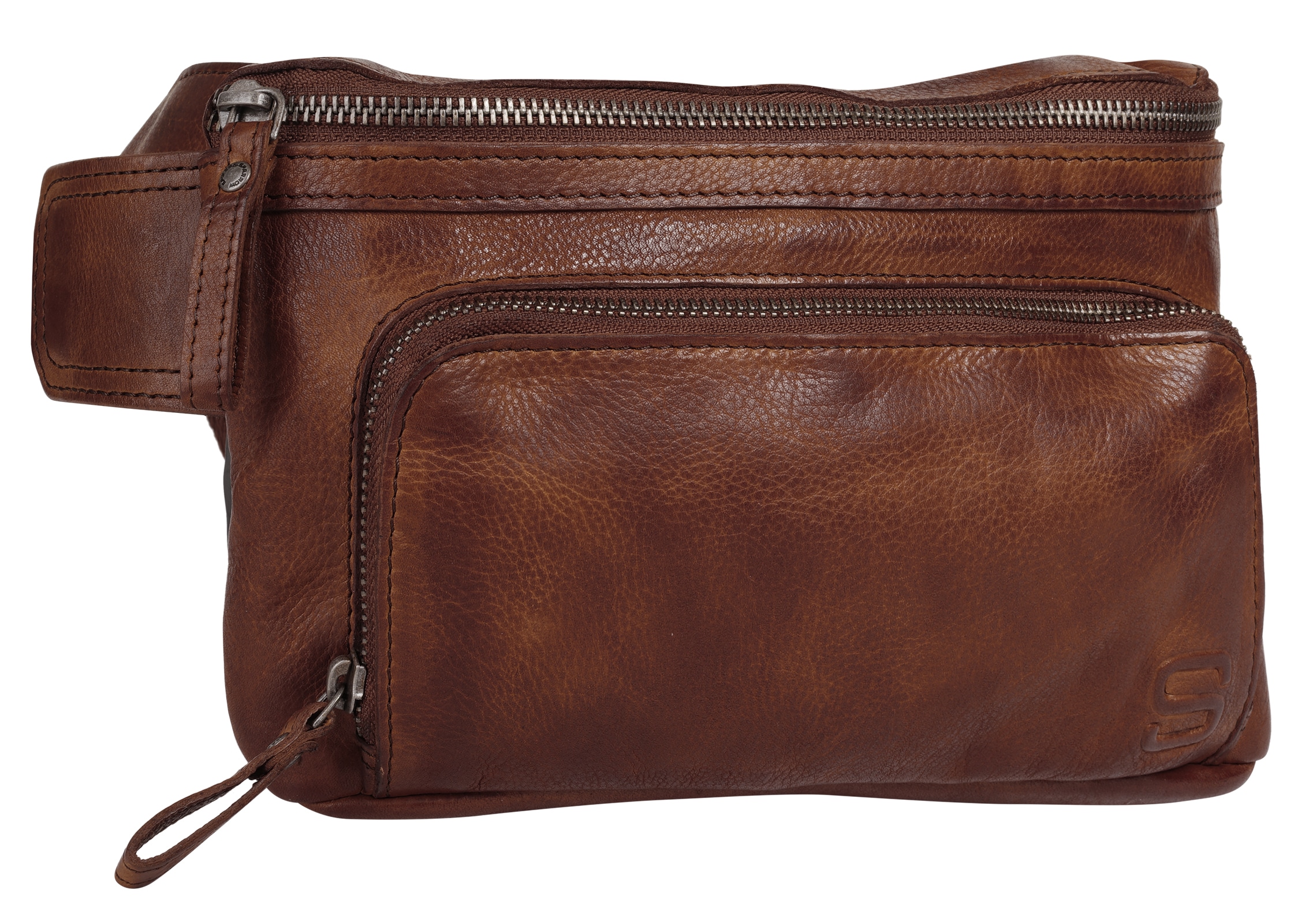 Spikes & Sparrow Gürteltasche echt Leder