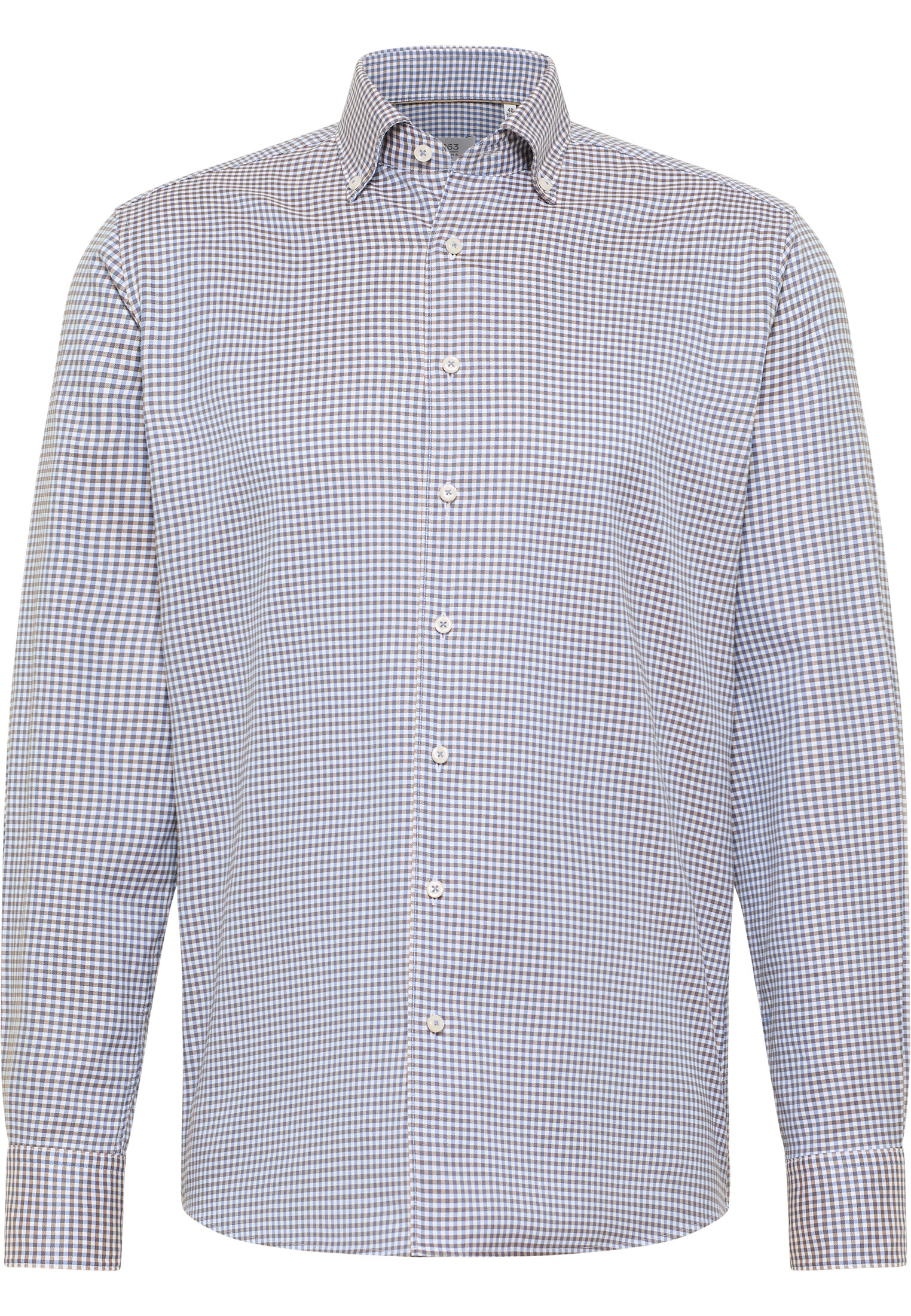 Eterna Langarmhemd »MODERN FIT« EASY IRON (bügelleicht)