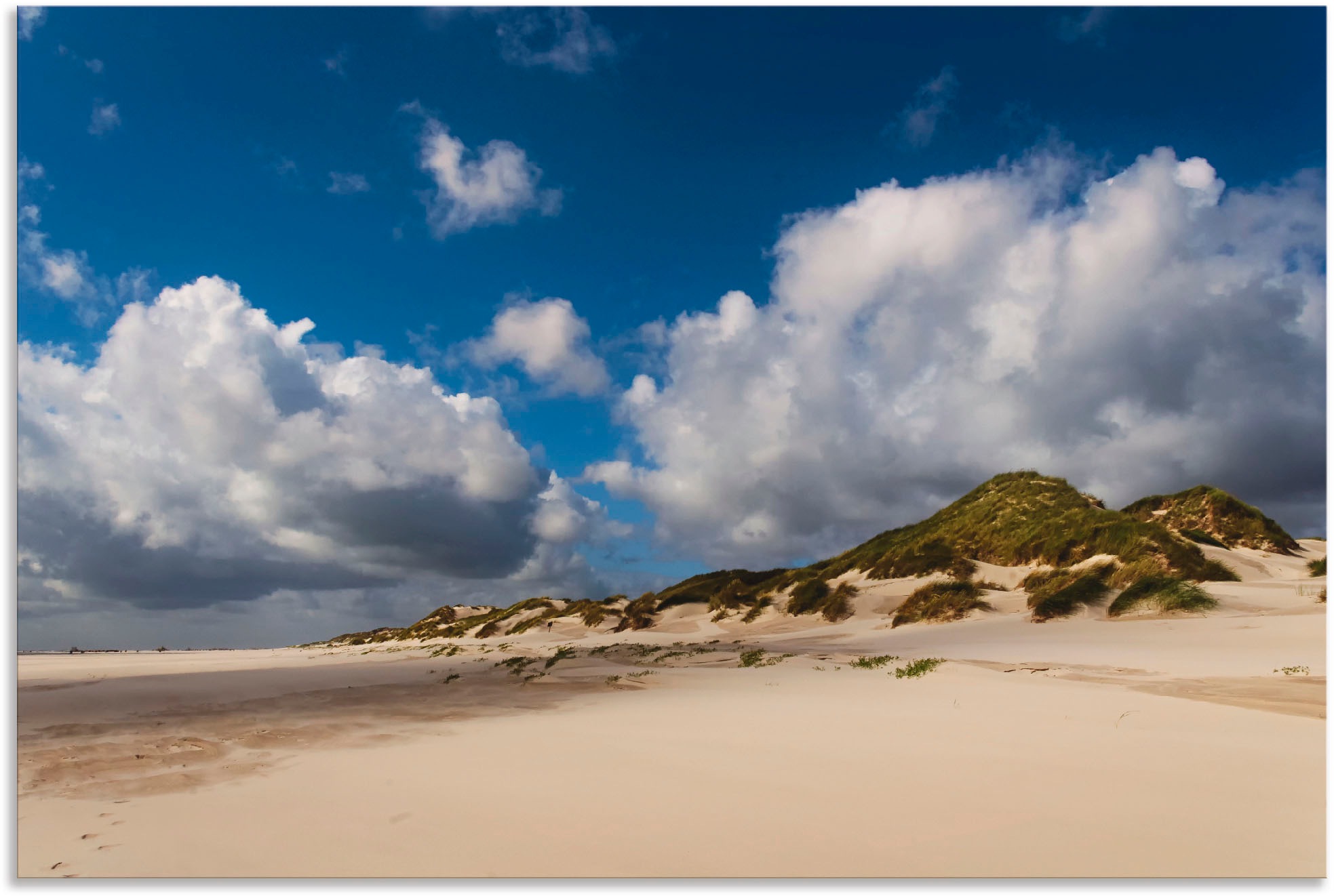 Artland Wandbild »Wolkenimpression Amrum«, Küste, (1 St.), in vielen Größen & Produktarten - Alubild / Outdoorbild für den Außenbereich, Leinwandbild, Poster, Wandaufkleber / Wandtattoo auch für Badezimmer geeignet