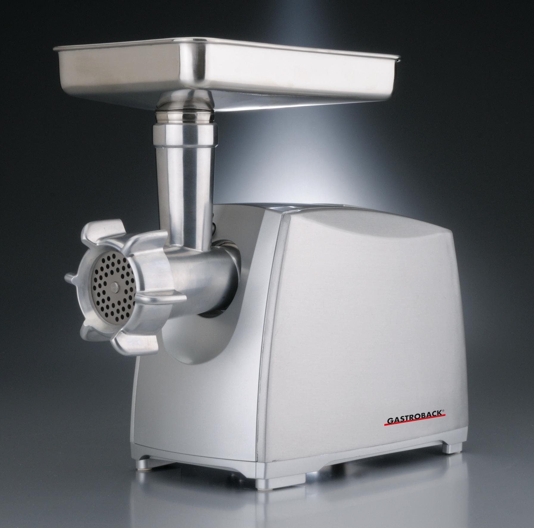 Gastroback Fleischwolf »Design Pro M 41408« 600 W Aluminiumdruckguss-Gehäuse