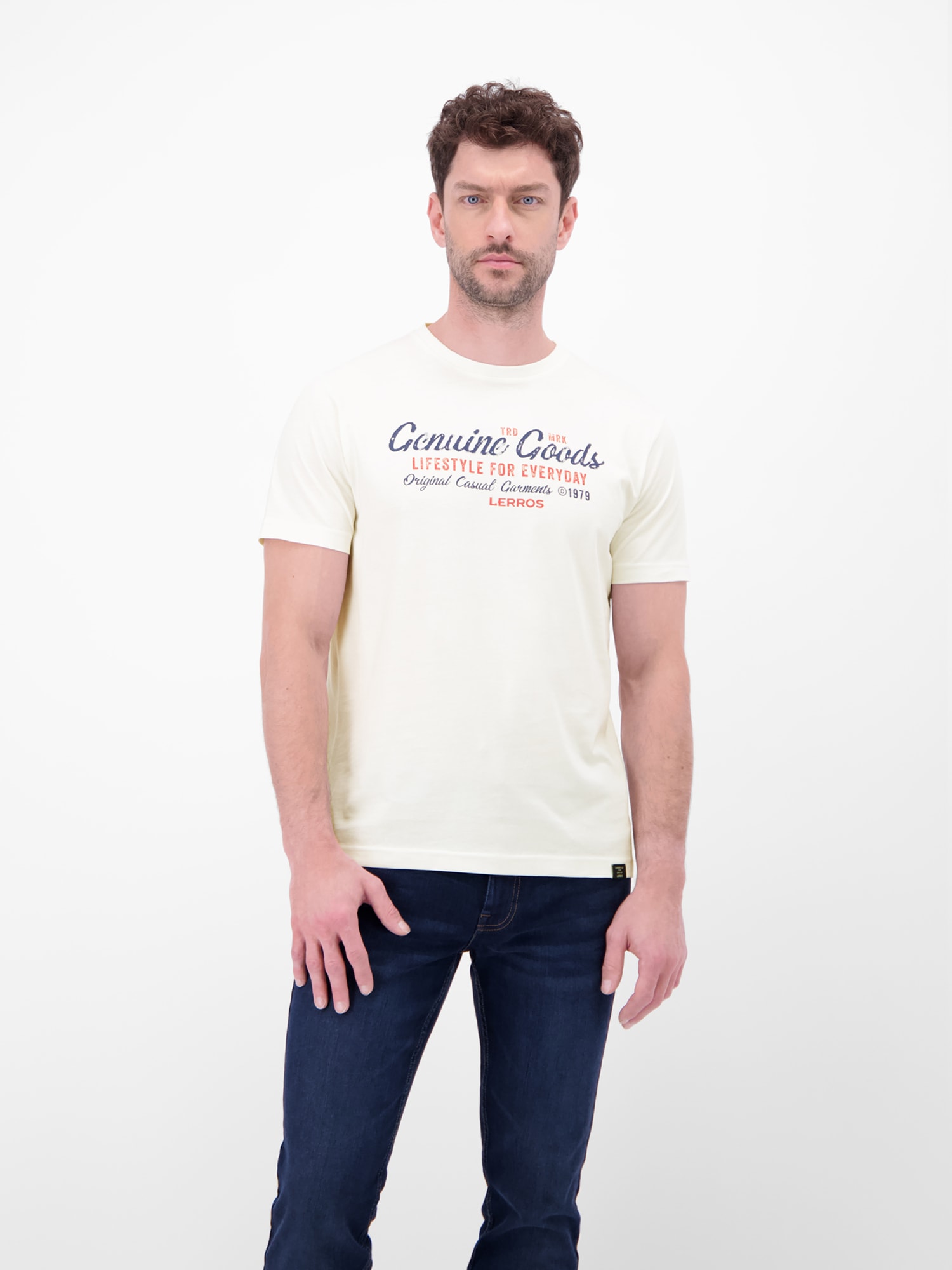 LERROS T-Shirt »LERROS T-Shirt in Jersey-Qualität mit Print«