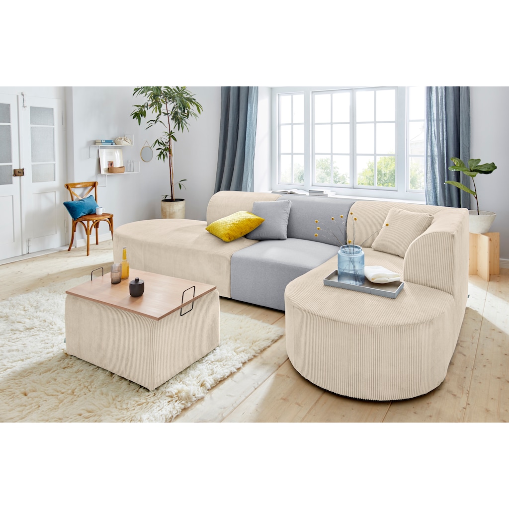 andas Sofa-Eckelement »Alesund«, als Einzelteile oder Modulteil