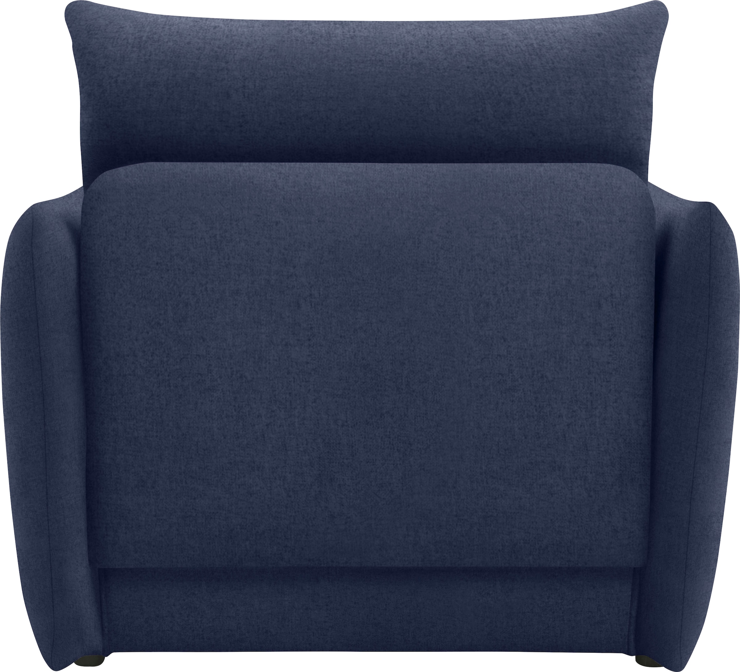 DOMO collection Sessel »700023 wandelbar zum Loungesessel, Relaxliege und Gästebett« Schlaffunktion, Federkern, stabile Liegefläche ca. 70 x 195 cm