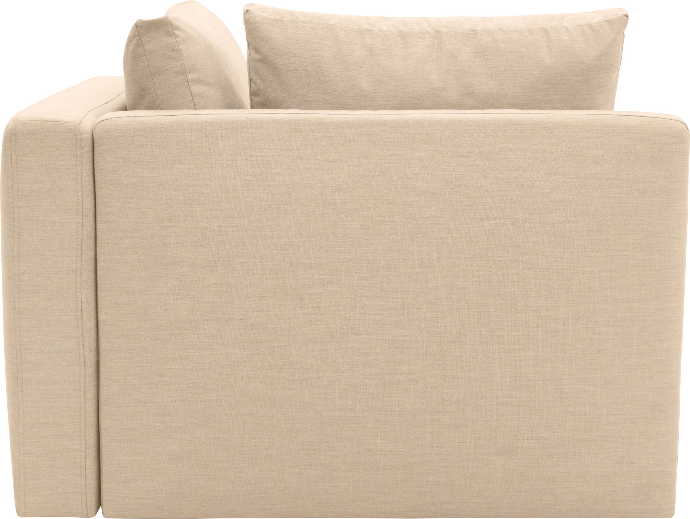 DOMO collection Sofa-Eckelement »Solskin, individuell erweiterbar/kombinierbar«, mit losen Kissen. Rücken- und Seitenteile als Stecksystem.