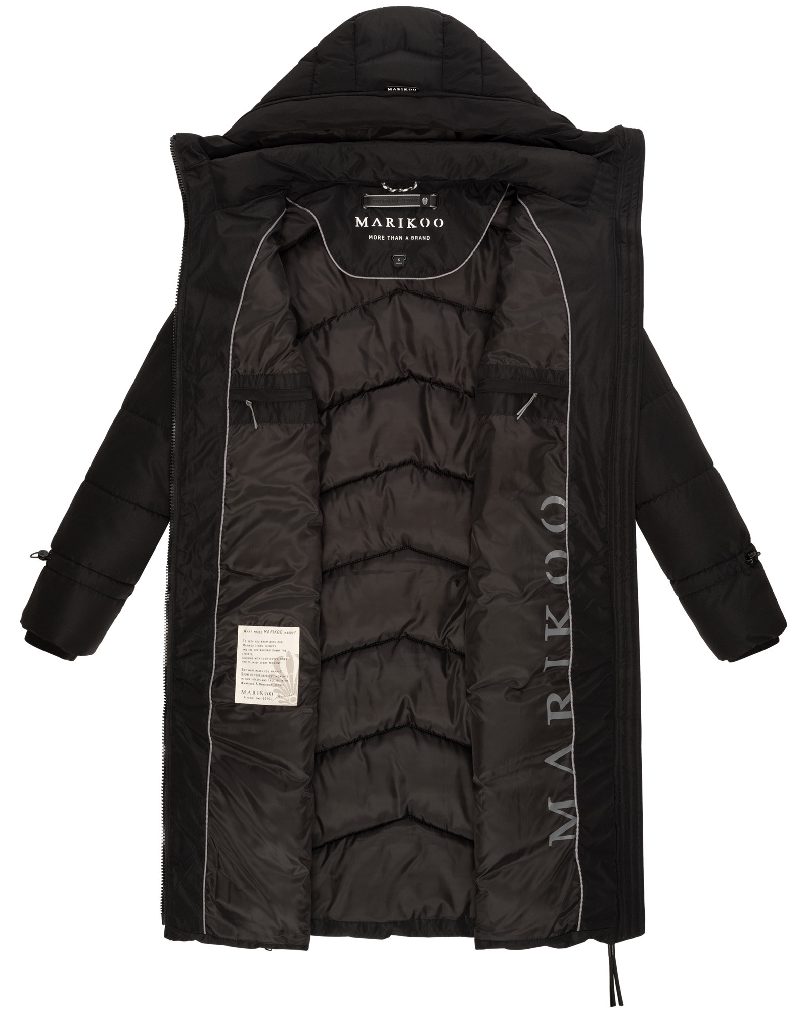 Marikoo Winterjacke »Marikoo Tomomii Damen Winter Steppjacke B984«