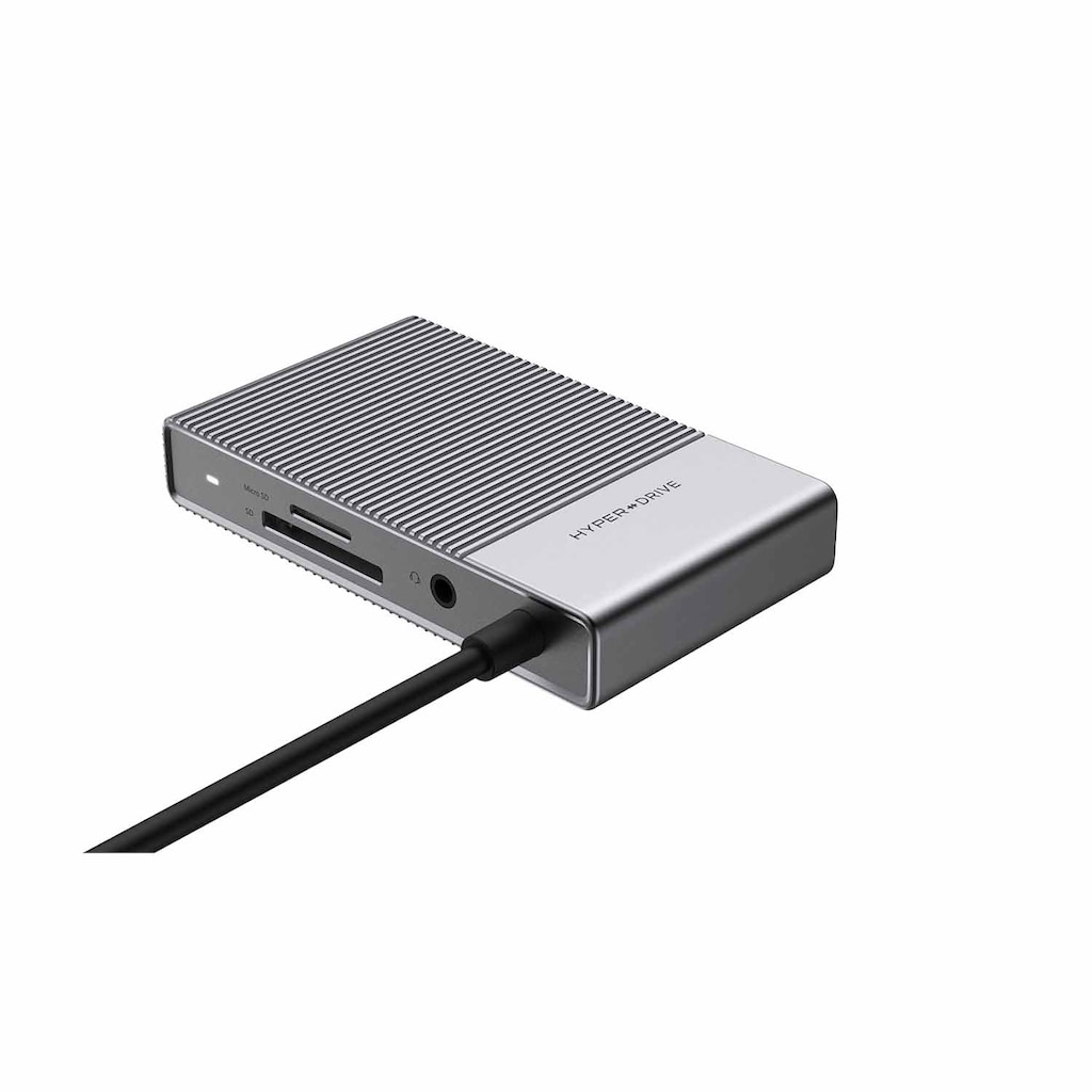 Hyper Notebook-Adapter »HyperDrive Gen2 USB-C 6-in-1 Hub«, USB-C zu HDMI-USB Typ A-3,5-mm-Klinke-USB-C